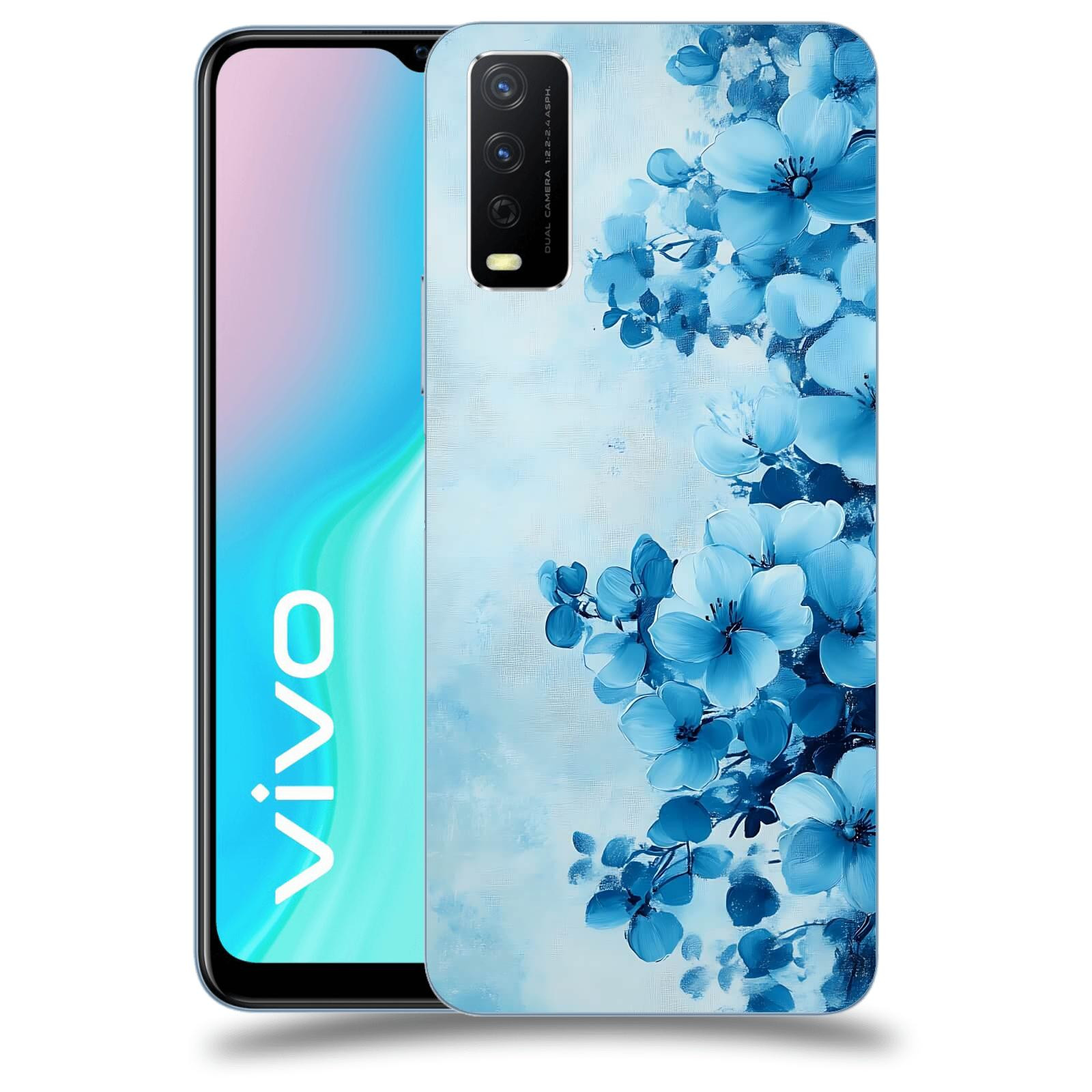 ACOVER Kryt na mobil Vivo Y11s - Květinová malba