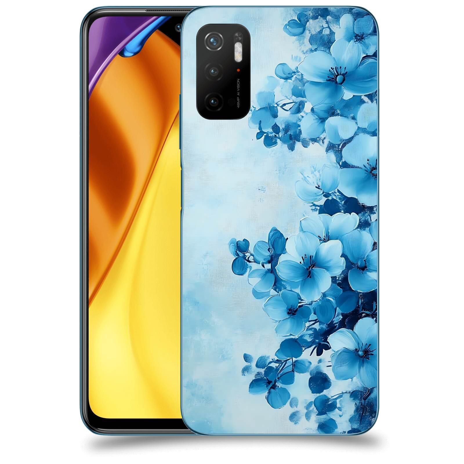 ACOVER Kryt na mobil Xiaomi Poco M3 Pro 5G - Květinová malba