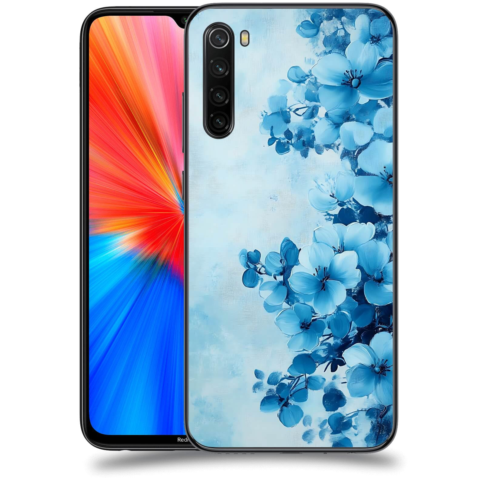 ACOVER Kryt na mobil Xiaomi Redmi Note 8 - Květinová malba