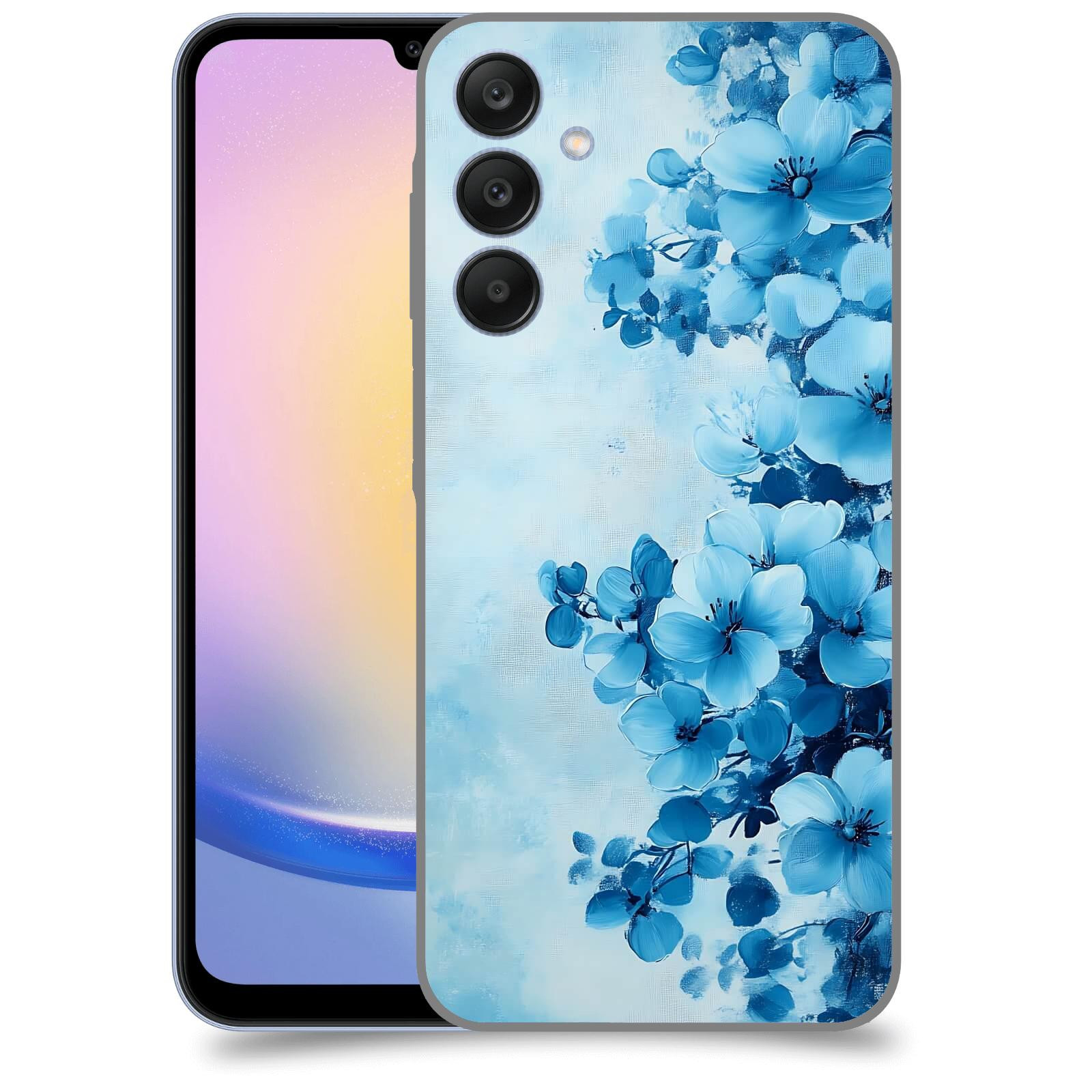 ACOVER Kryt na mobil Samsung Galaxy A25 5G - Květinová malba