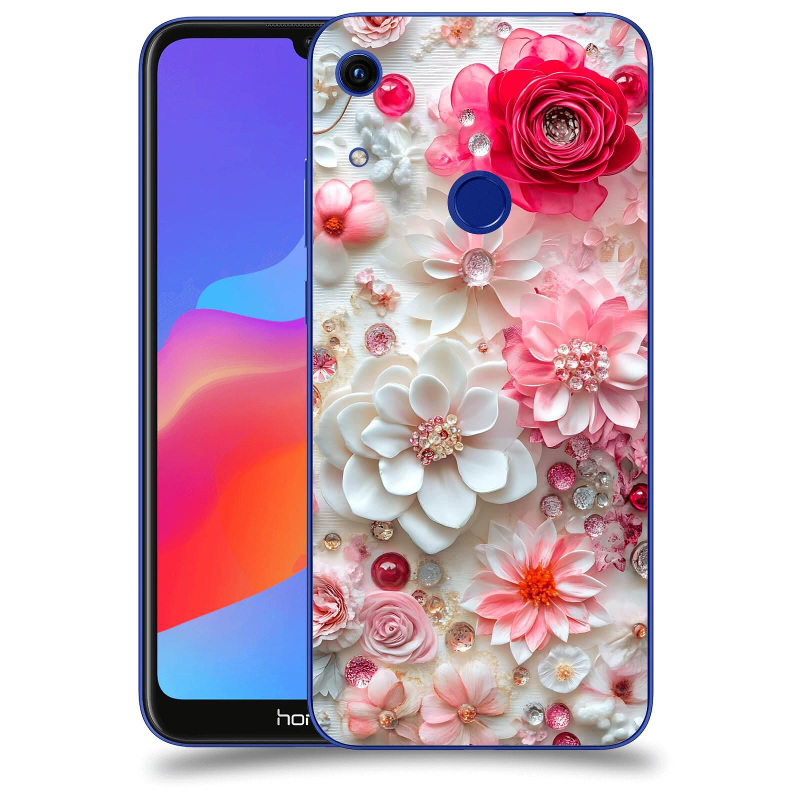 ACOVER Kryt na mobil Honor 8A - Květinový luxus