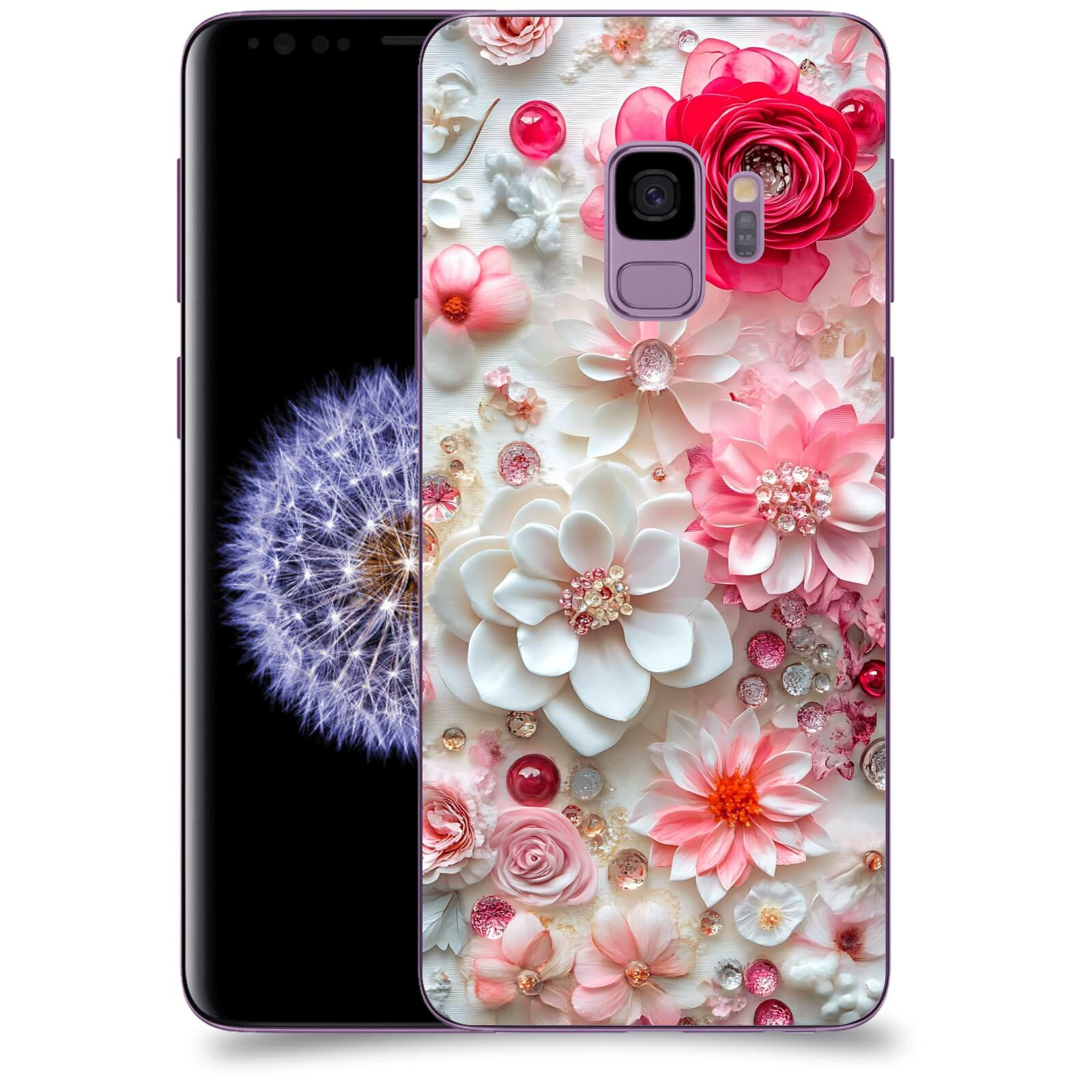 ACOVER Kryt na mobil Samsung Galaxy S9 G960F - Květinový luxus