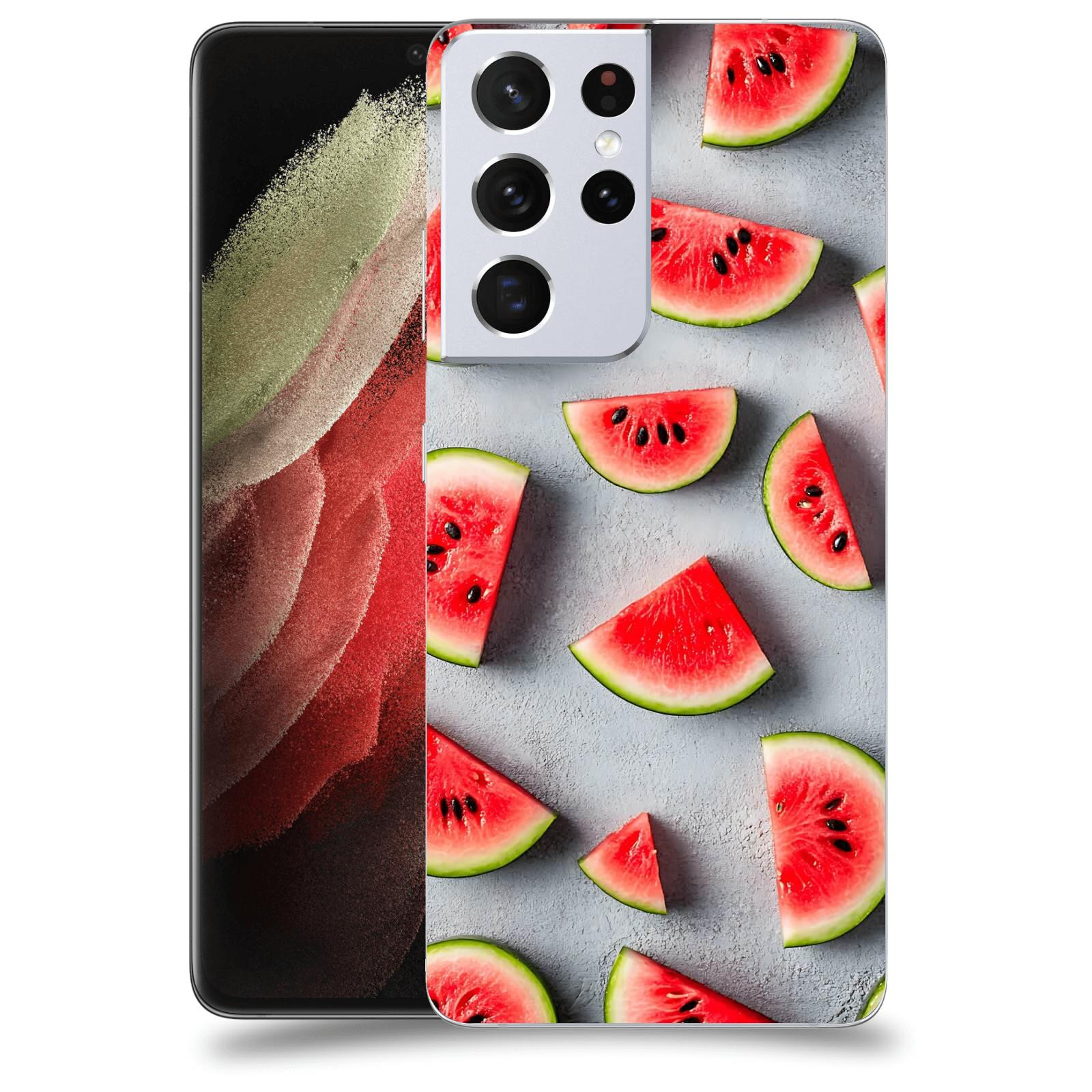 ACOVER Kryt na mobil Samsung Galaxy S21 Ultra 5G G998B - Letní osvěžení