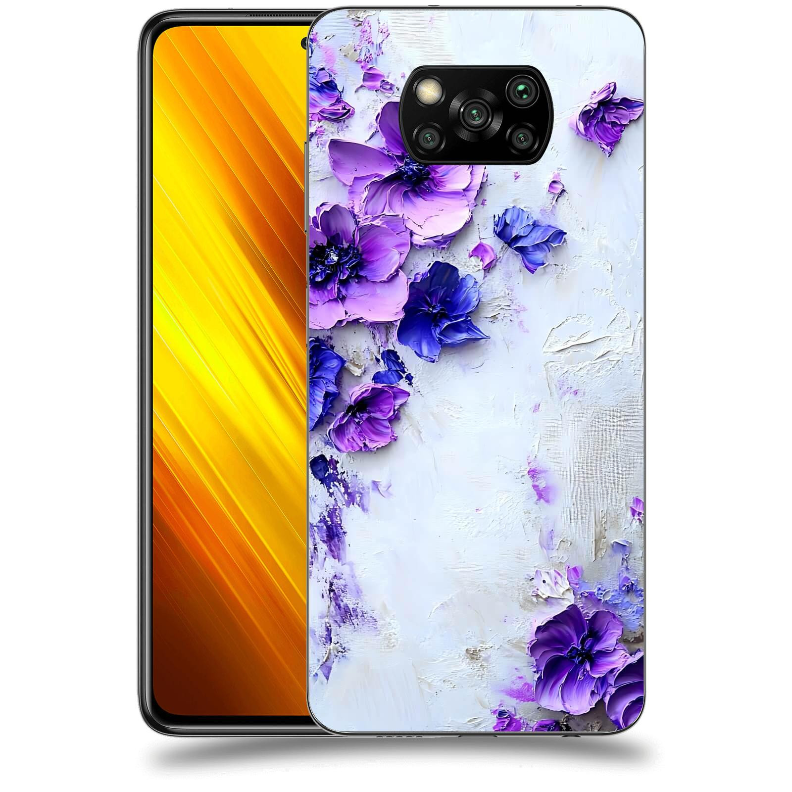 ACOVER Kryt na mobil Xiaomi Poco X3 - Malířská něha