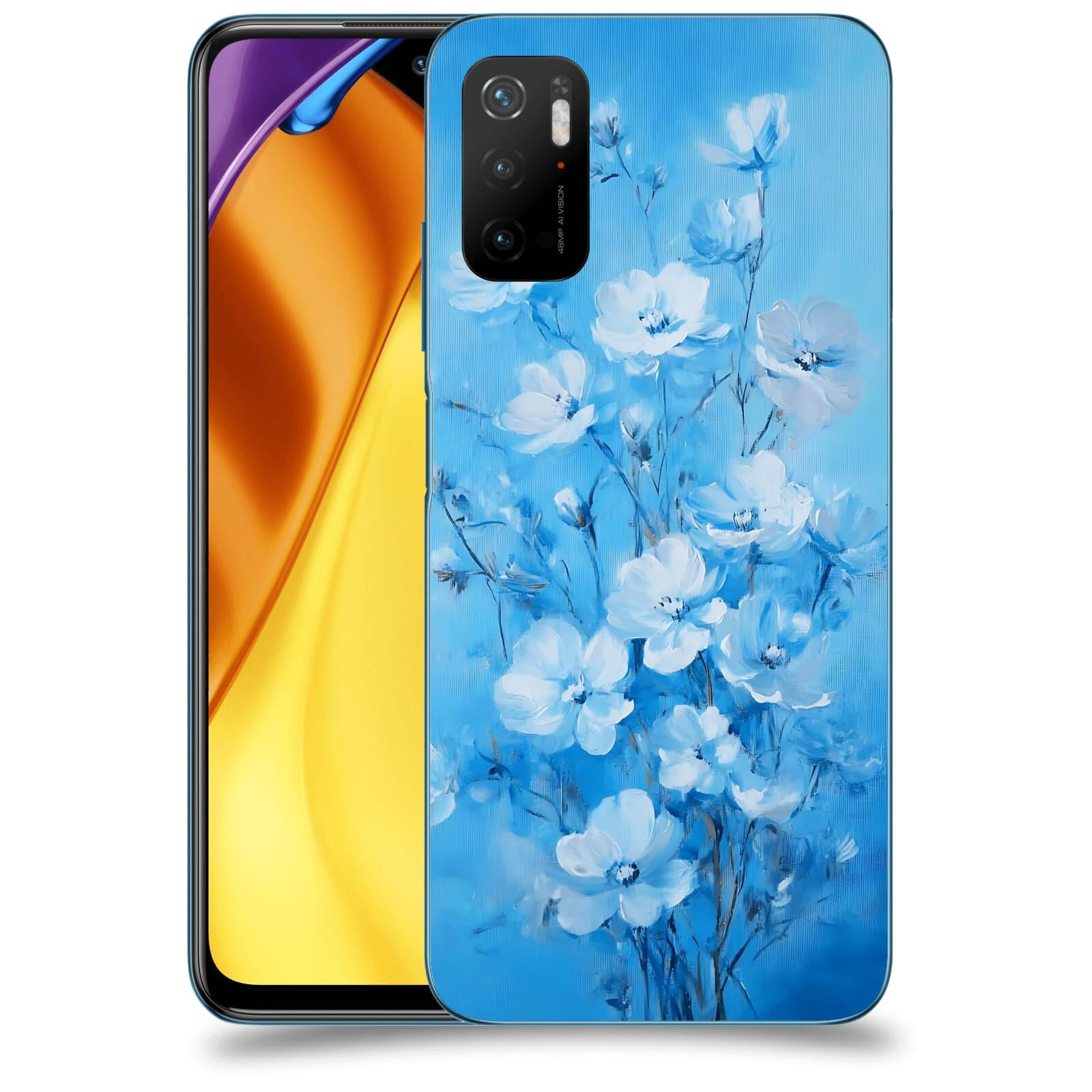 ACOVER Kryt na mobil Xiaomi Poco M3 Pro 5G - Modrá ilustrace