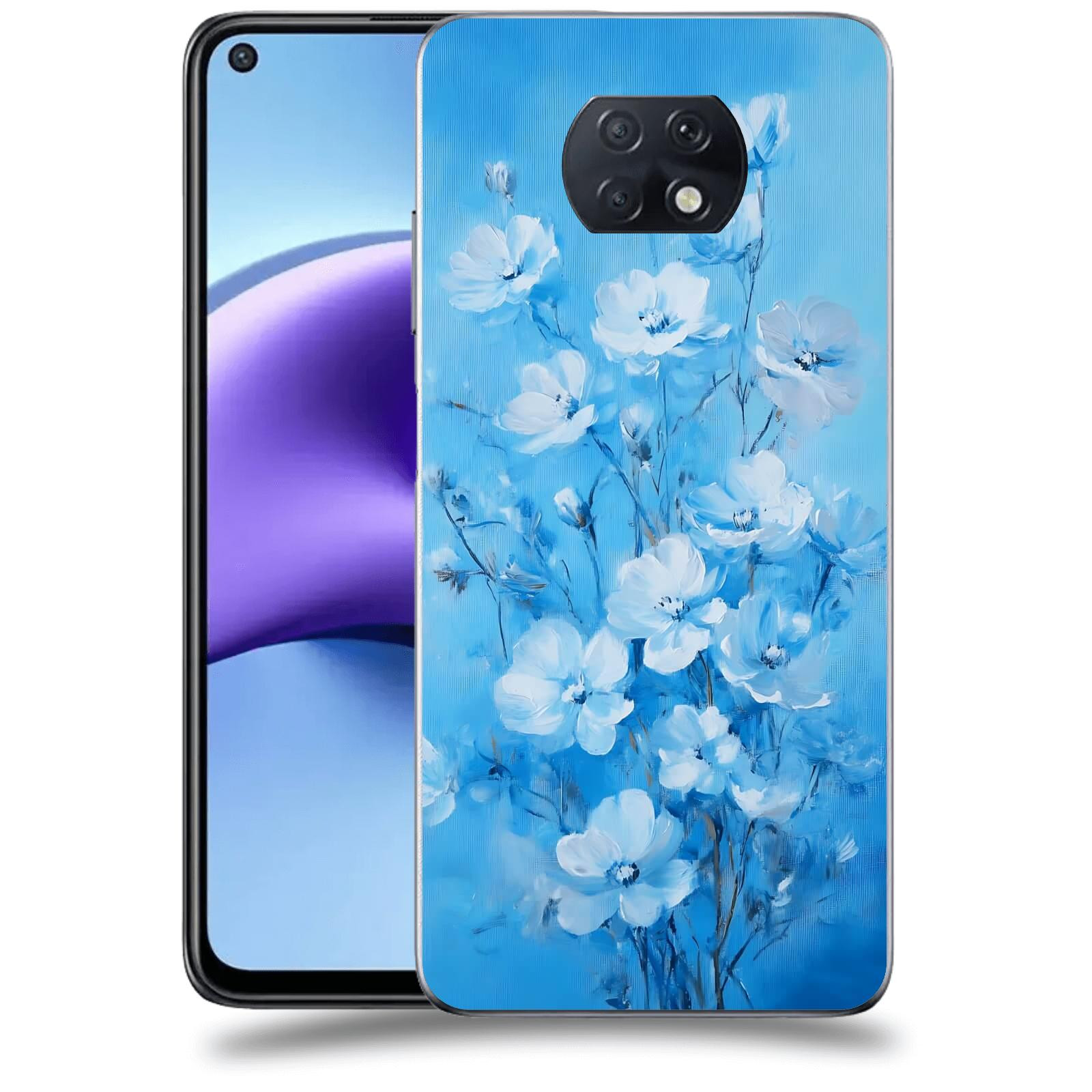 ACOVER Kryt na mobil Xiaomi Redmi Note 9T - Modrá ilustrace
