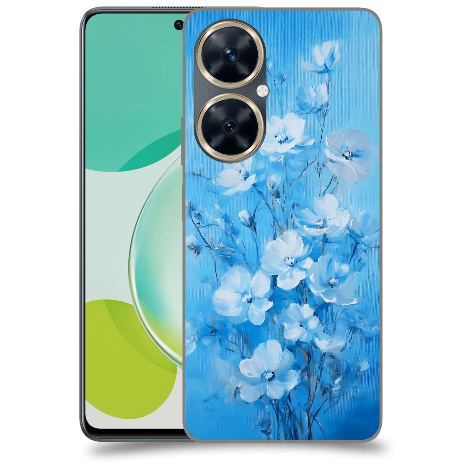 ACOVER Kryt na mobil HUAWEI Nova 11 - Modrá ilustrace
