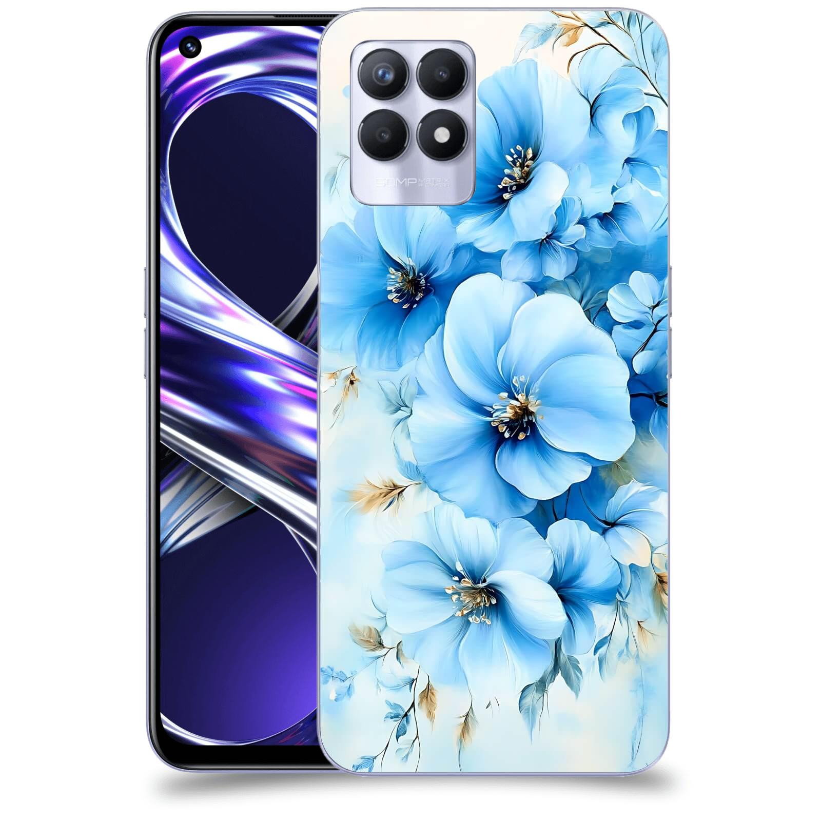 ACOVER Kryt na mobil Realme 8i - Nebeská harmonie