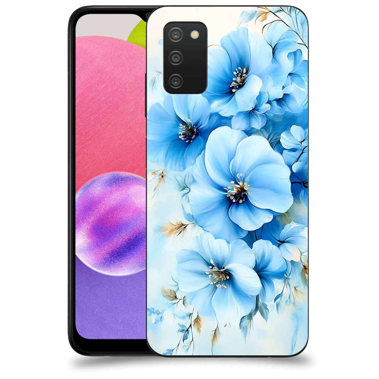 ACOVER Kryt na mobil Samsung Galaxy A03s A037G - Nebeská harmonie