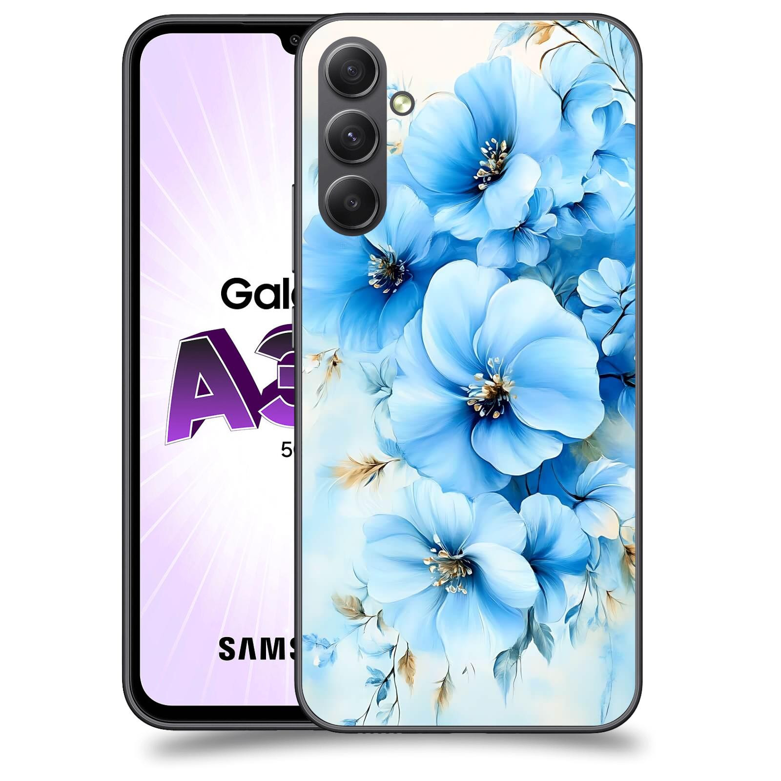 ACOVER Kryt na mobil Samsung Galaxy A34 - Nebeská harmonie