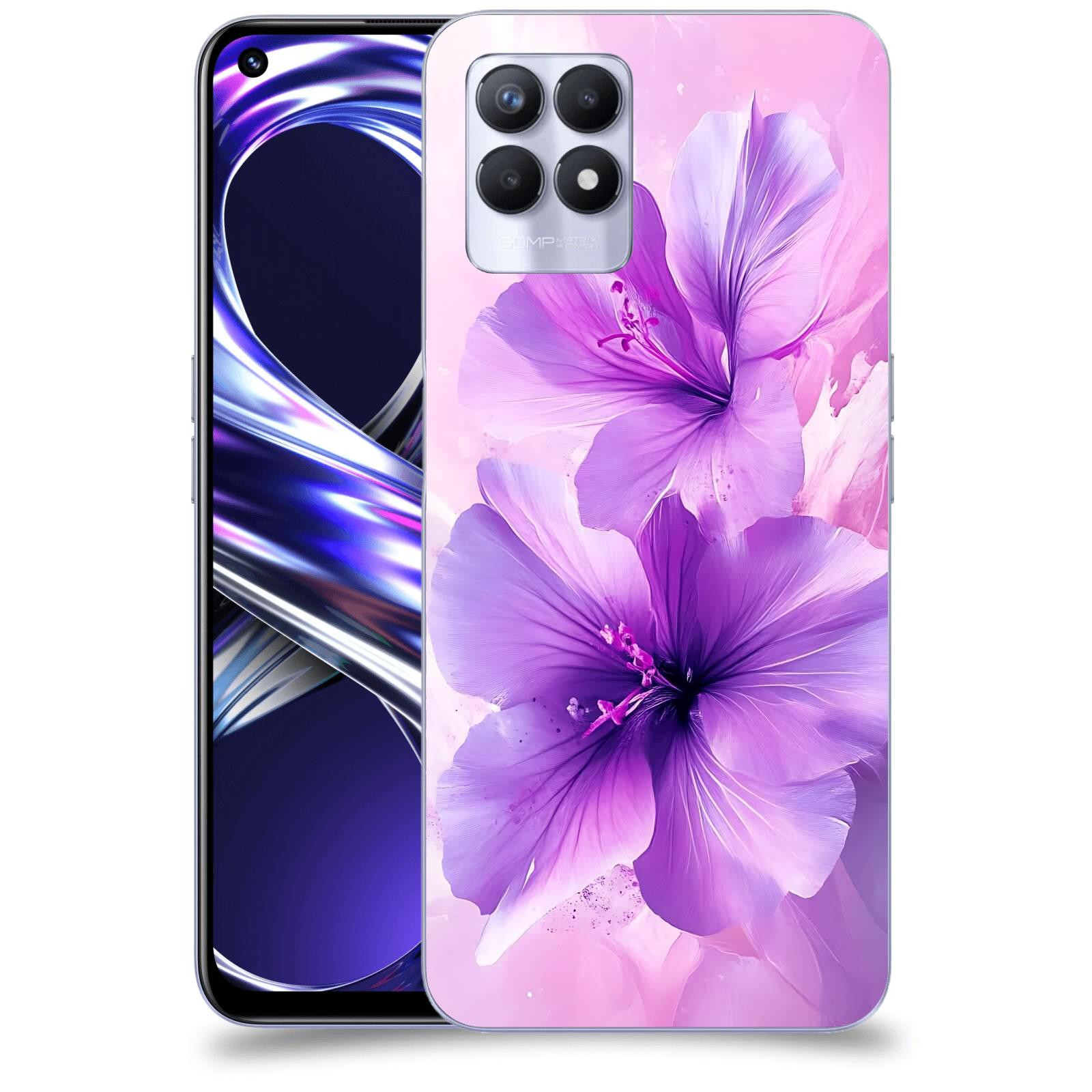 ACOVER Kryt na mobil Realme 8i - Něžná elegance