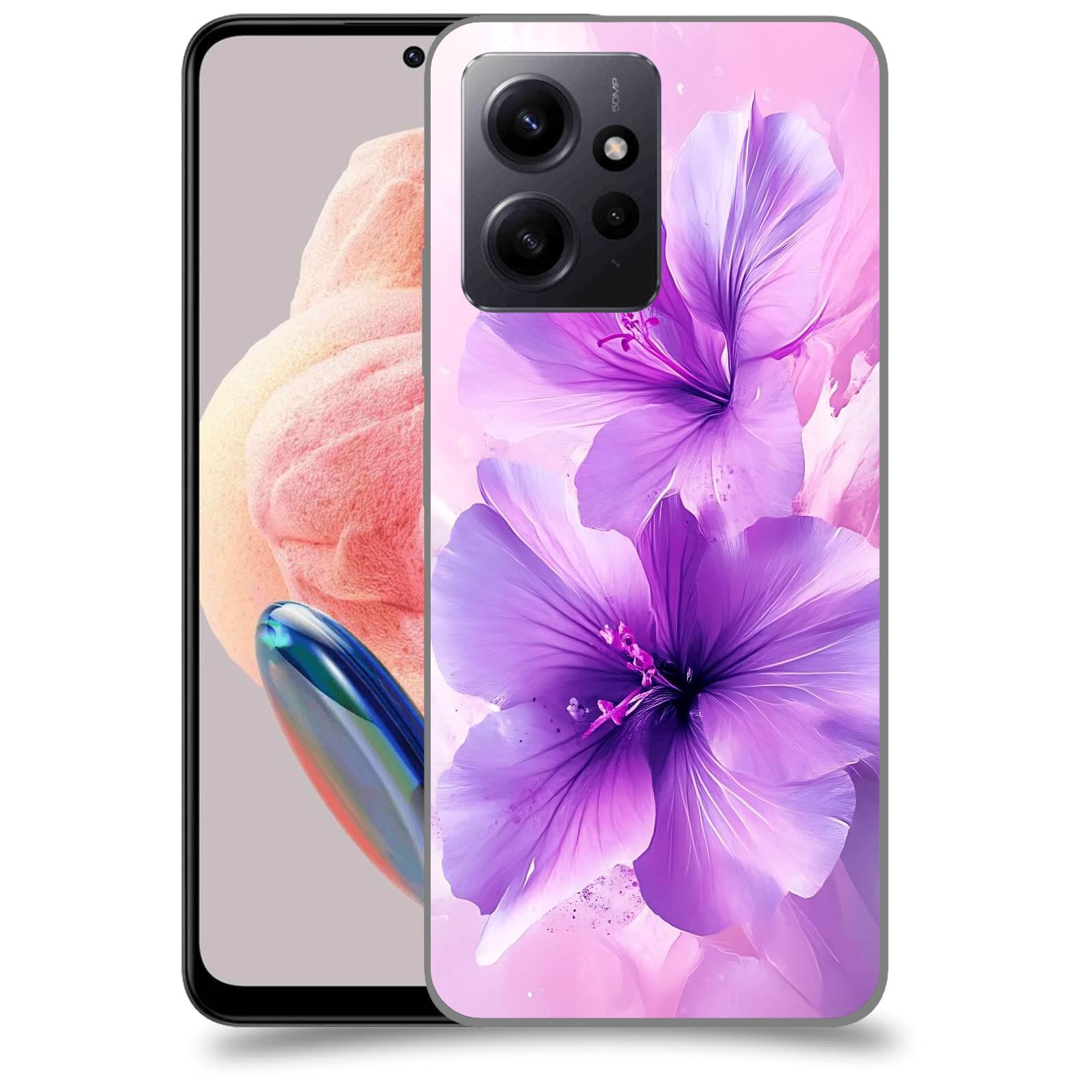 ACOVER Kryt na mobil Xiaomi Redmi Note 12 4G - Něžná elegance