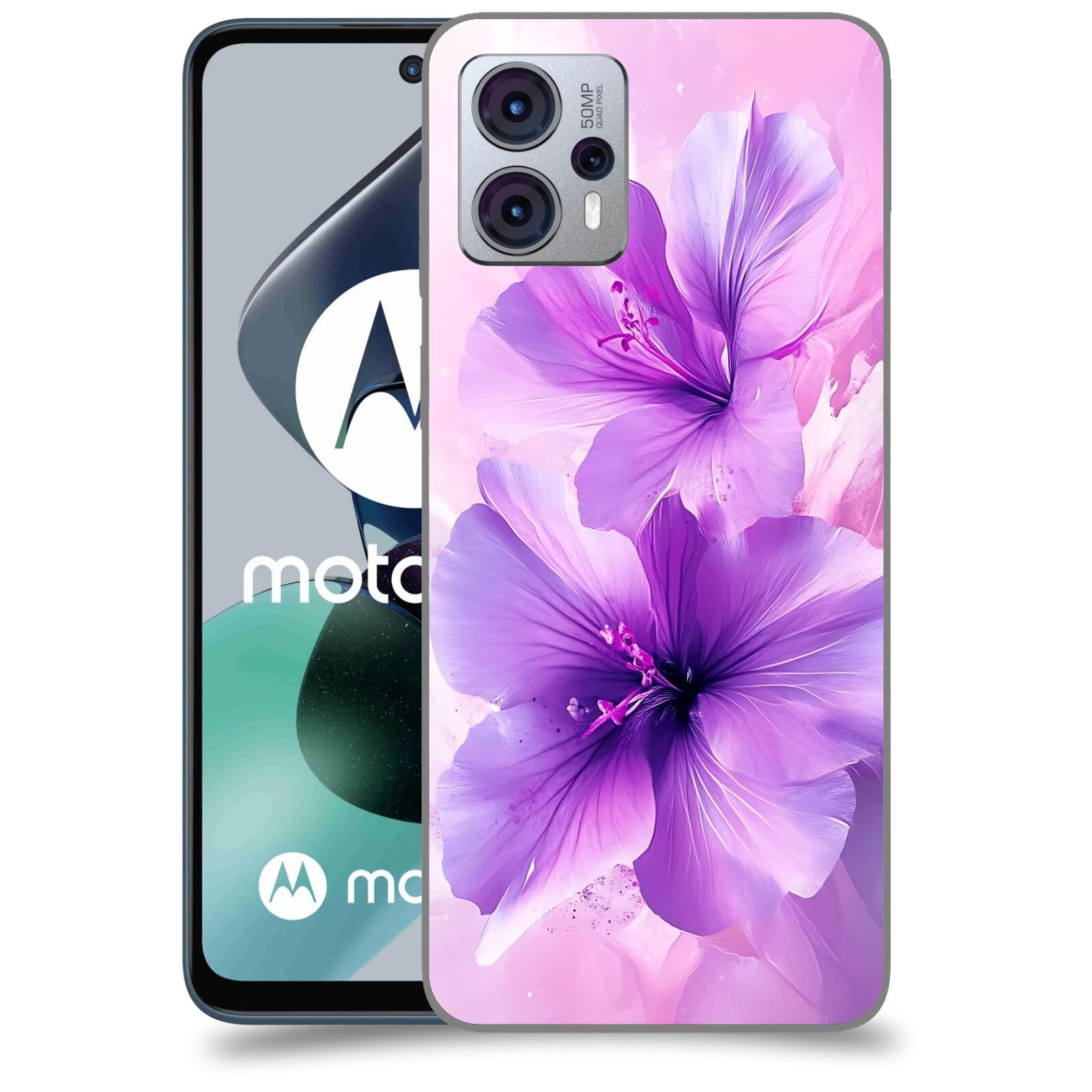 ACOVER Kryt na mobil Motorola Moto G23 - Něžná elegance