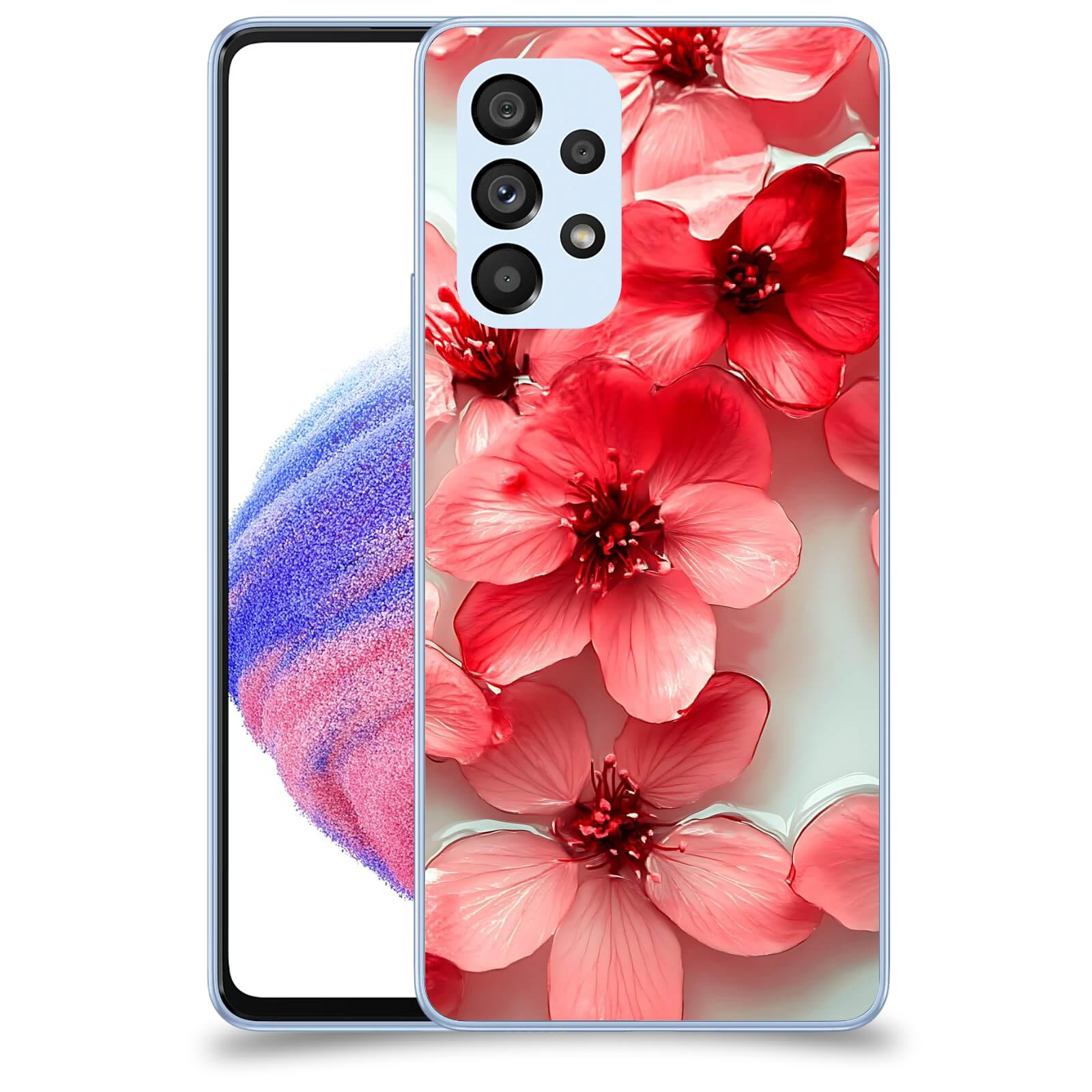 ACOVER Kryt na mobil Samsung Galaxy A32 5G A326B - Něžná svěžest