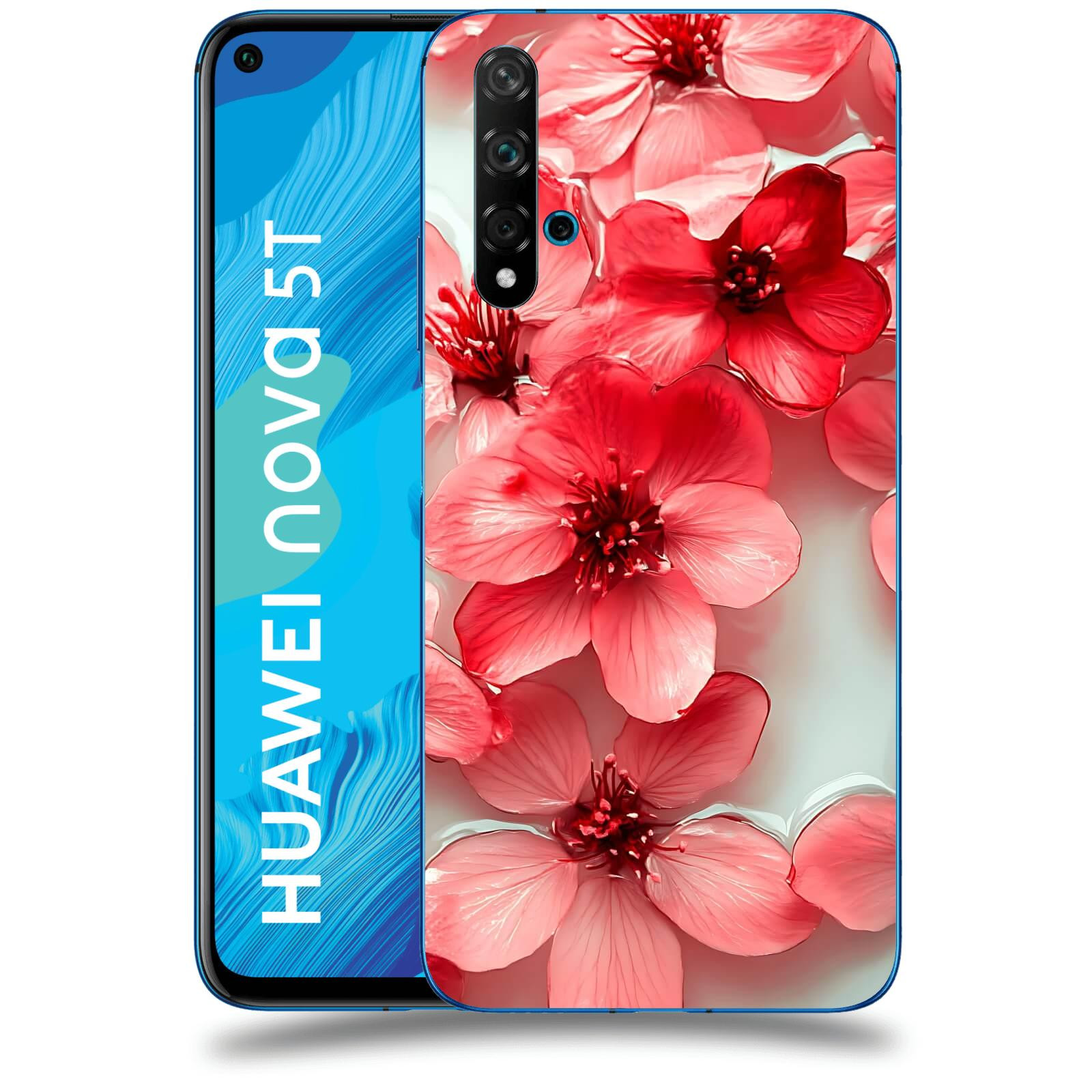 ACOVER Kryt na mobil Huawei Nova 5T - Něžná svěžest