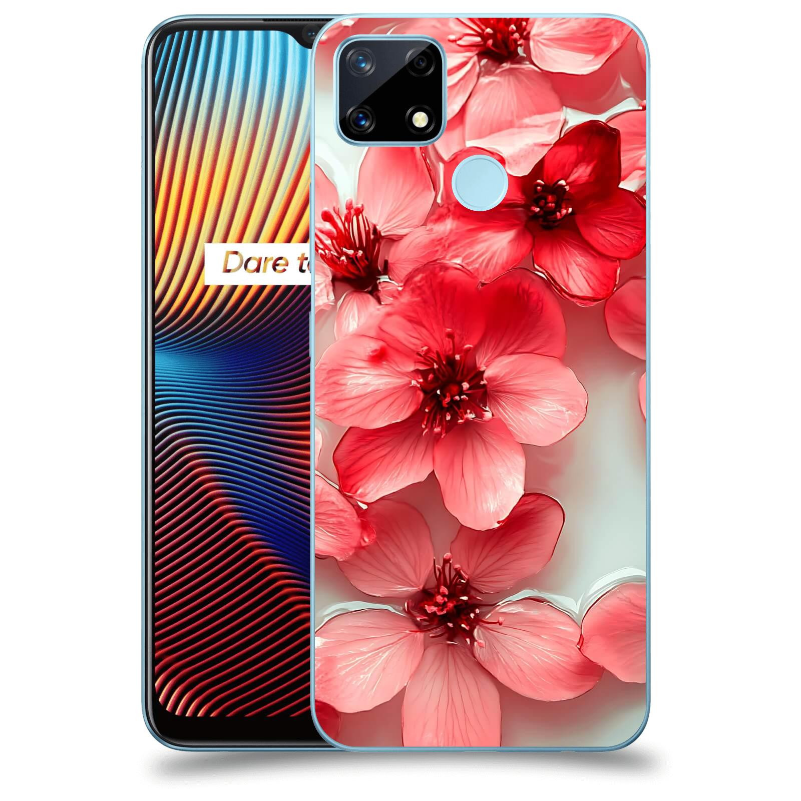 ACOVER Kryt na mobil Realme 7i - Něžná svěžest