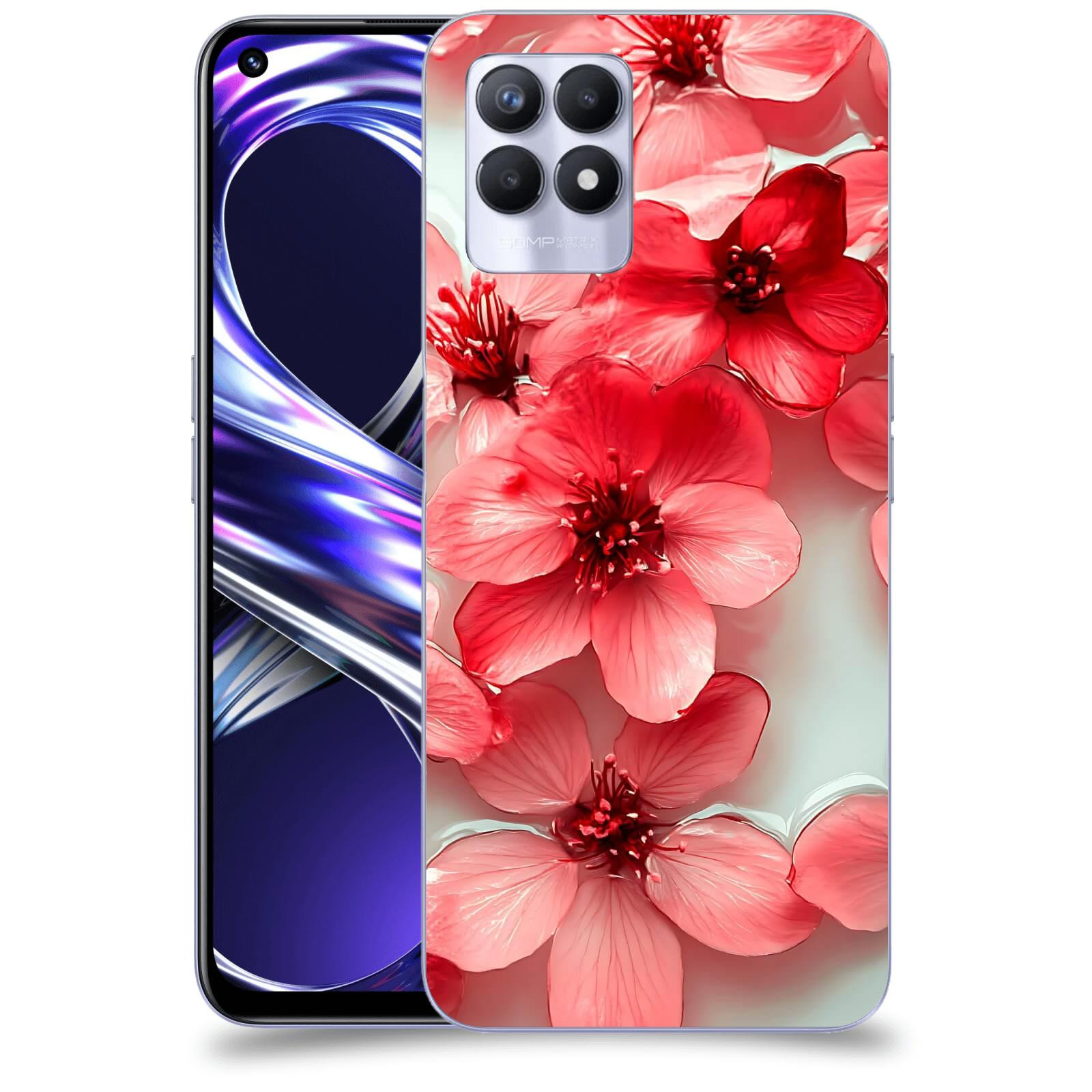 ACOVER Kryt na mobil Realme 8i - Něžná svěžest