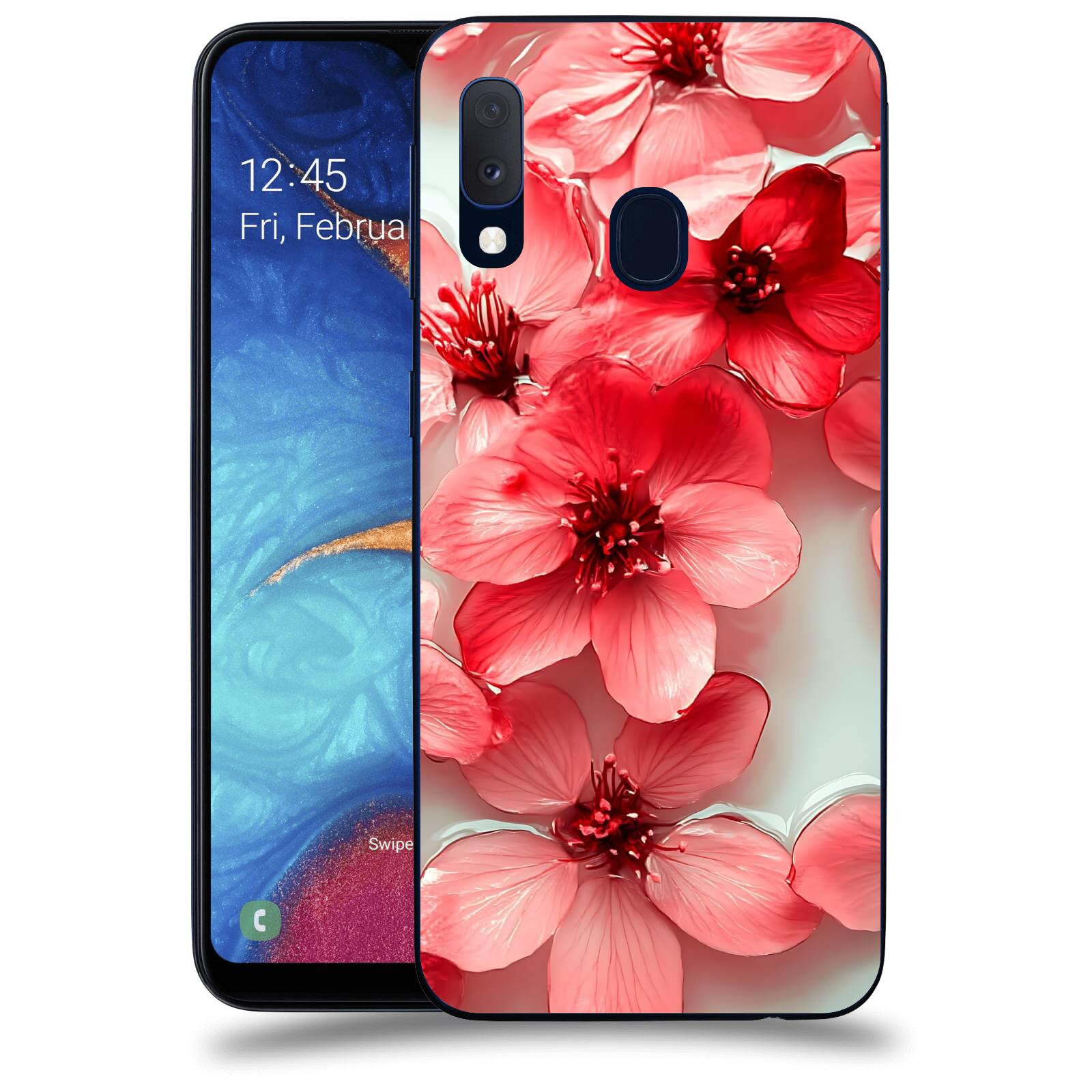 ACOVER Kryt na mobil Samsung Galaxy A20e A202F - Něžná svěžest