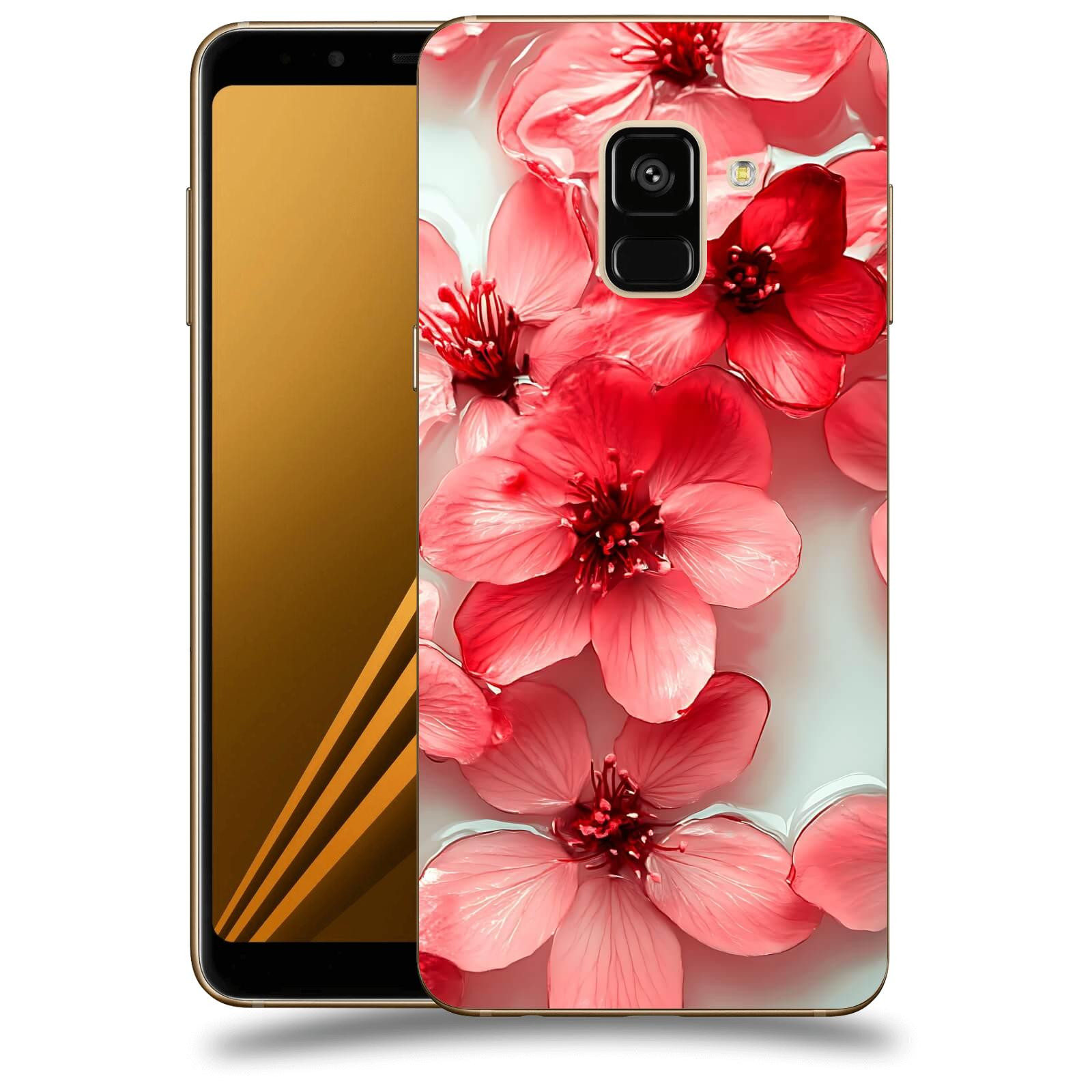 ACOVER Kryt na mobil Samsung Galaxy A8 2018 A530F - Něžná svěžest