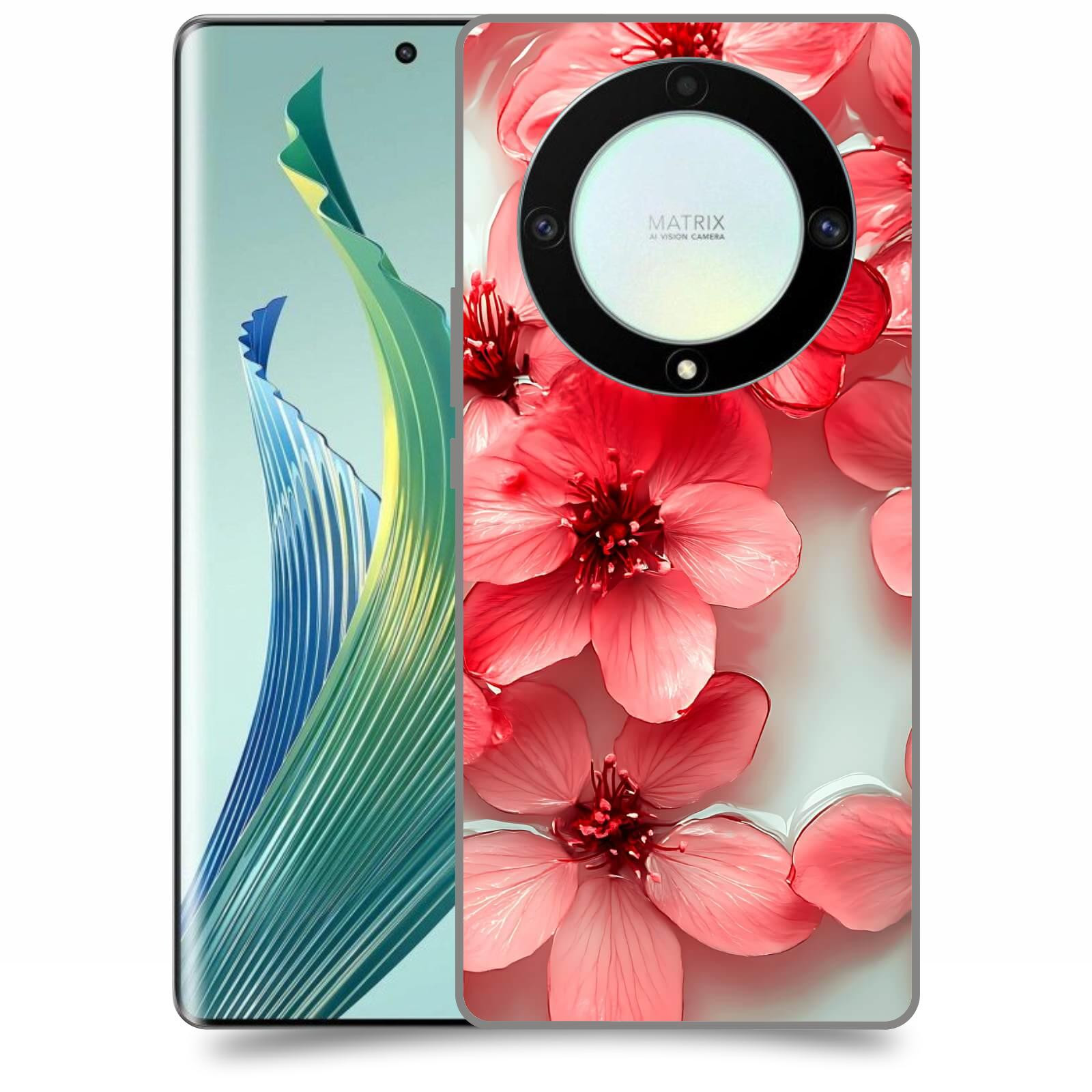 ACOVER Kryt na mobil Honor Magic 5 Lite 5G - Něžná svěžest