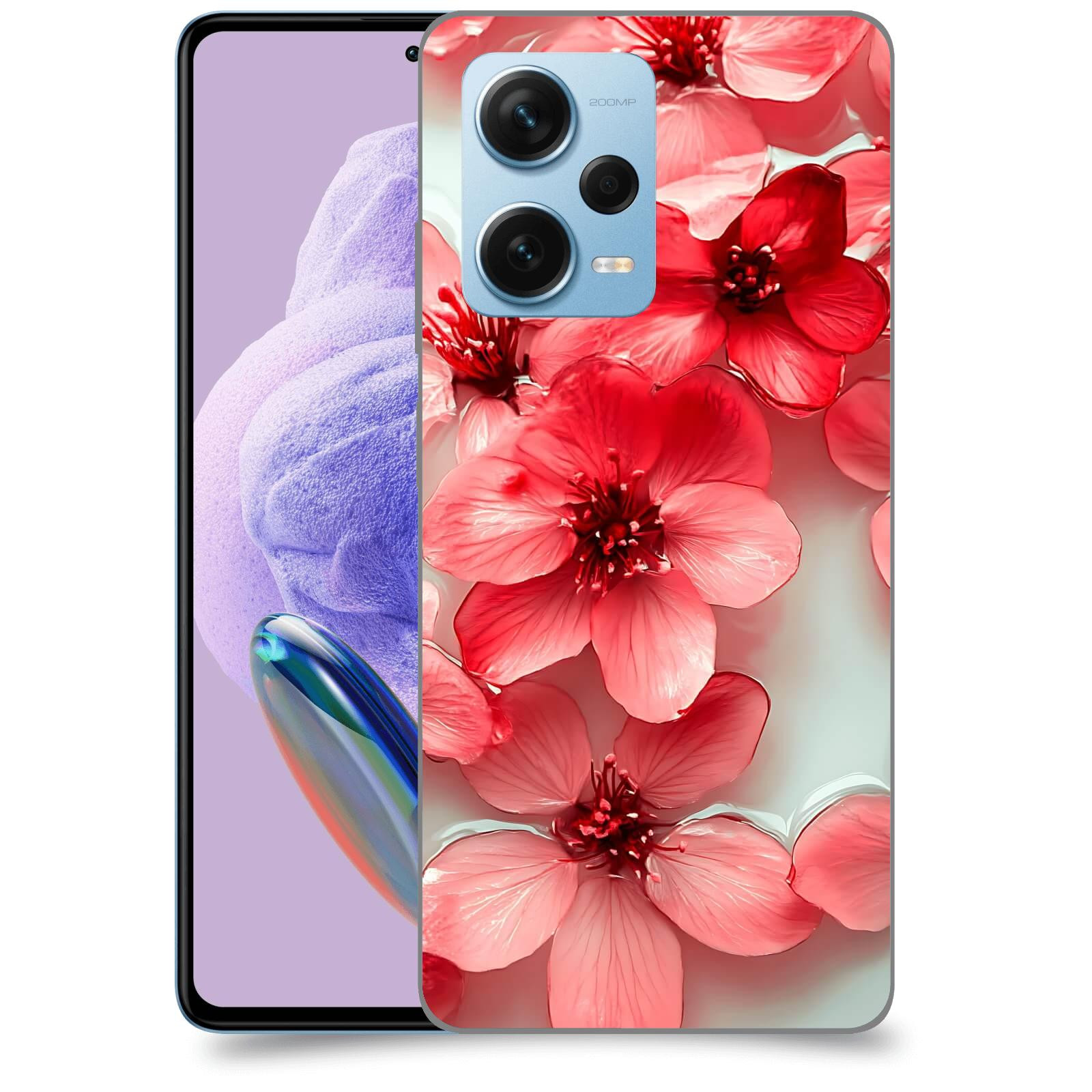 ACOVER Kryt na mobil Xiaomi Redmi Note 12 Pro+ 5G - Něžná svěžest