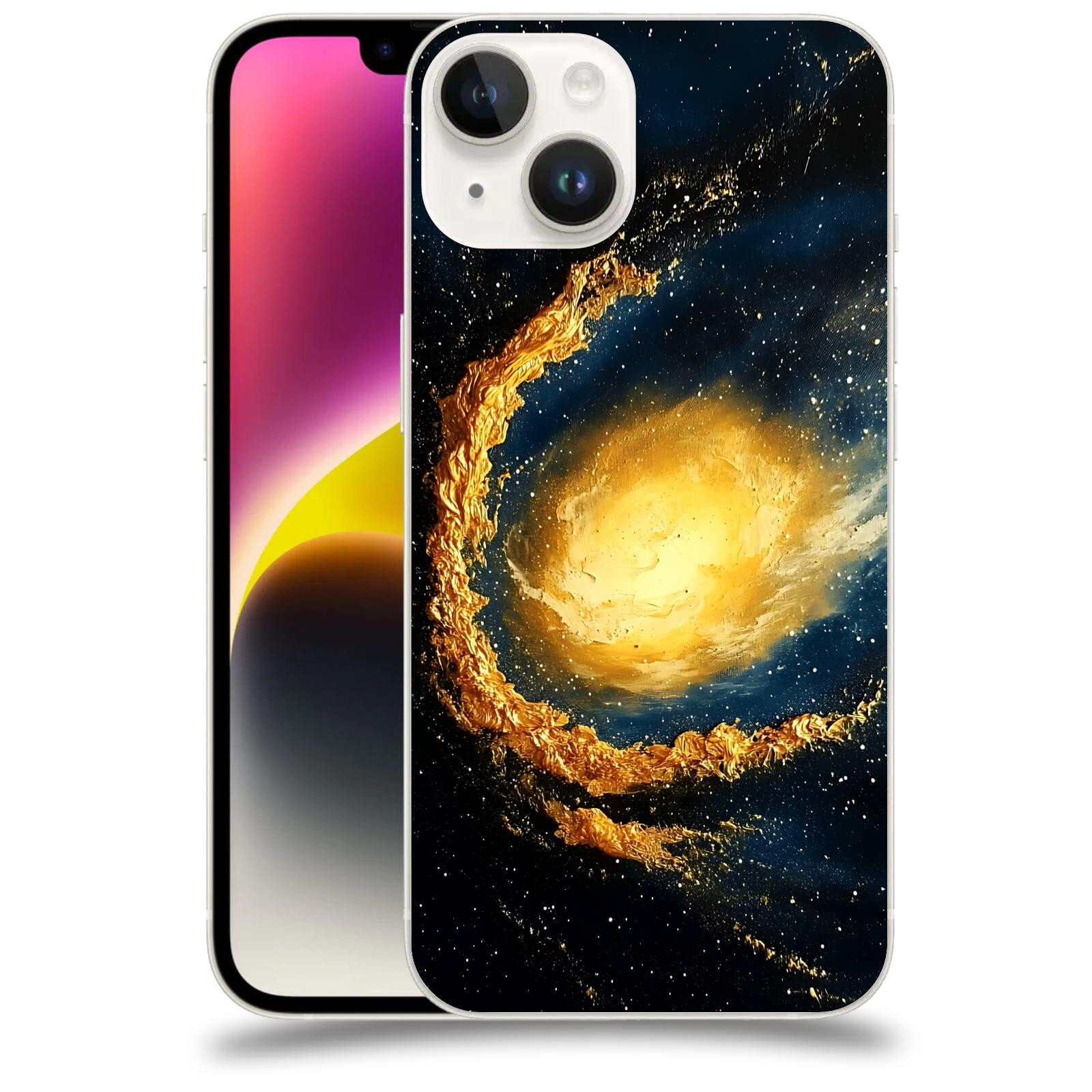 ACOVER Kryt na mobil Apple iPhone 14 - Noční obloha II