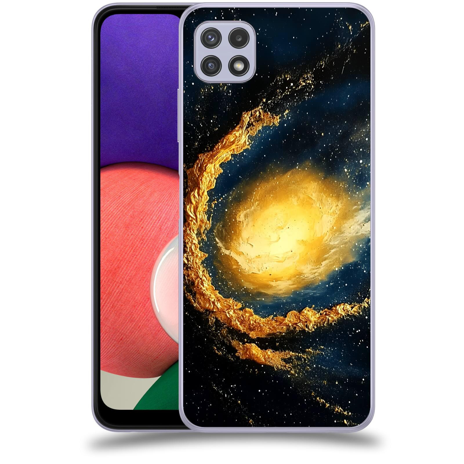 ACOVER Kryt na mobil Samsung Galaxy A22 5G A226B - Noční obloha II