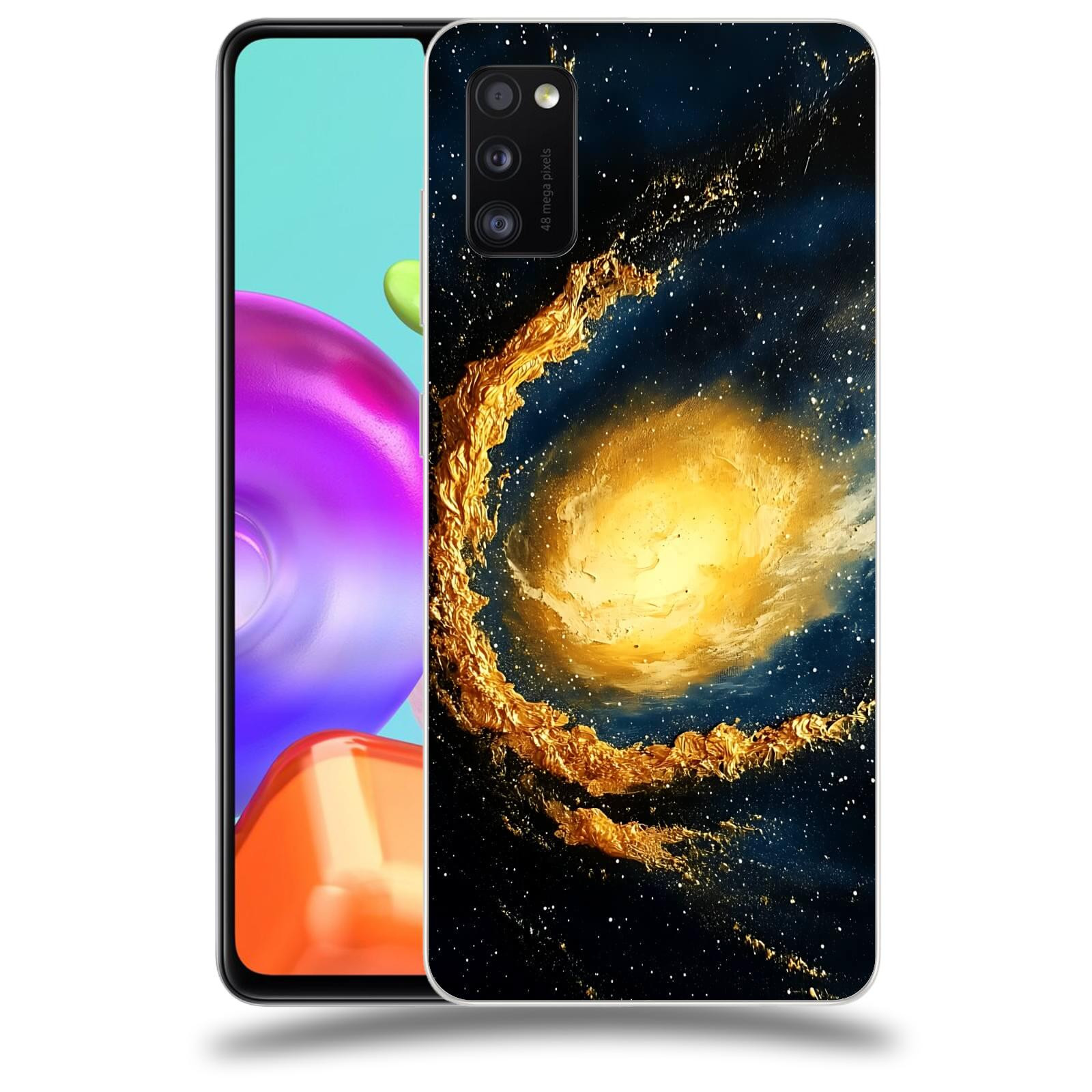ACOVER Kryt na mobil Samsung Galaxy A41 A415F - Noční obloha II