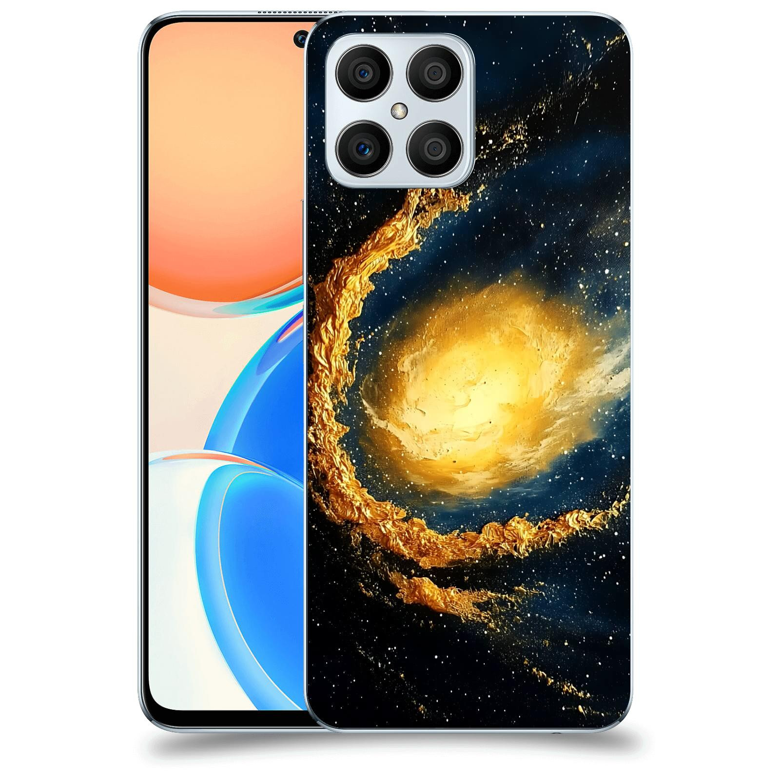 ACOVER Kryt na mobil Honor X8 5G - Noční obloha II