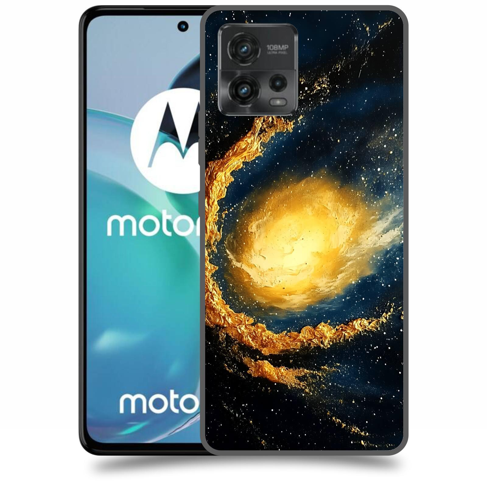 ACOVER Kryt na mobil Motorola Moto G72 - Noční obloha II