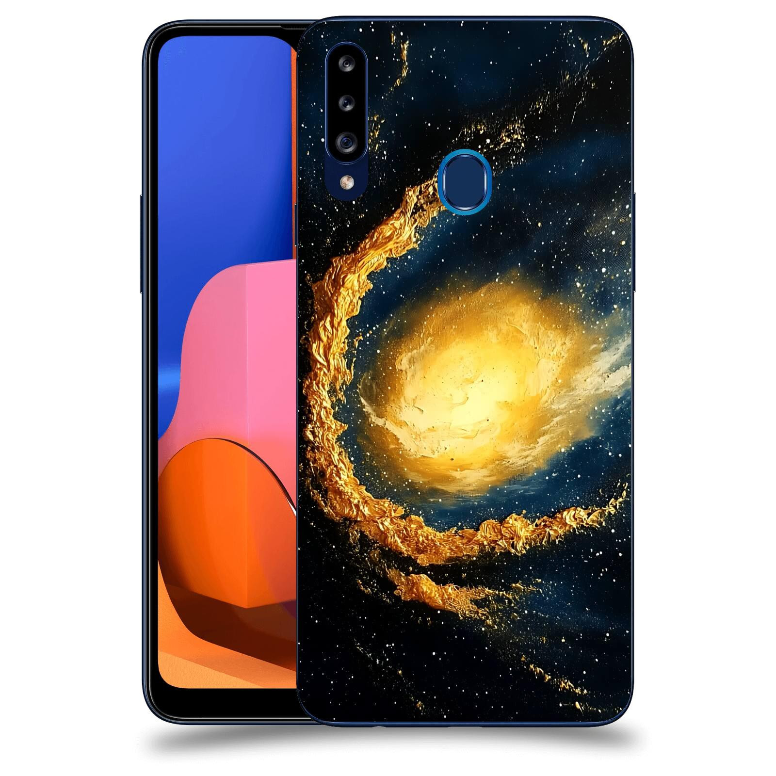 ACOVER Kryt na mobil Samsung Galaxy A20s - Noční obloha II