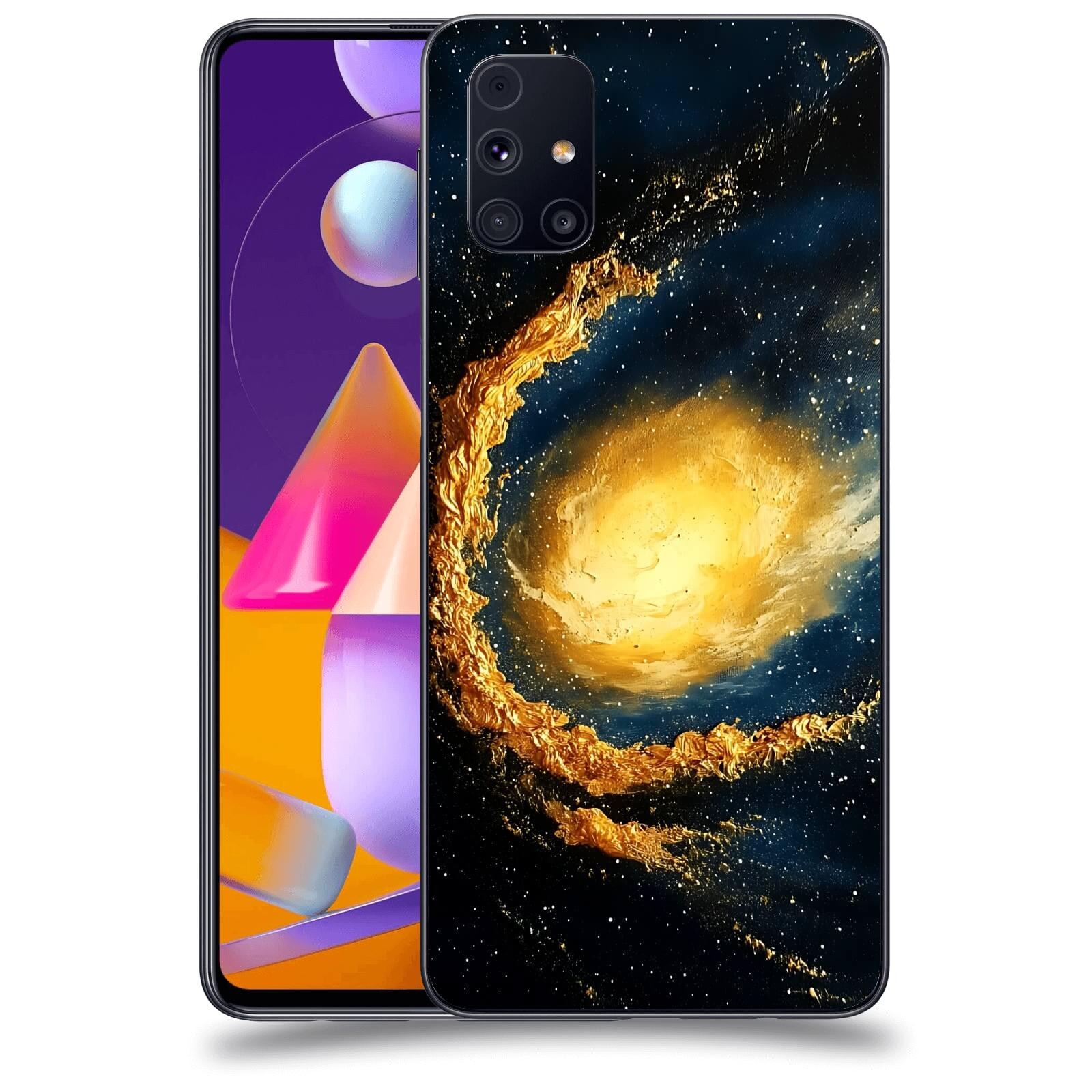 ACOVER Kryt na mobil Samsung Galaxy M31s - Noční obloha II