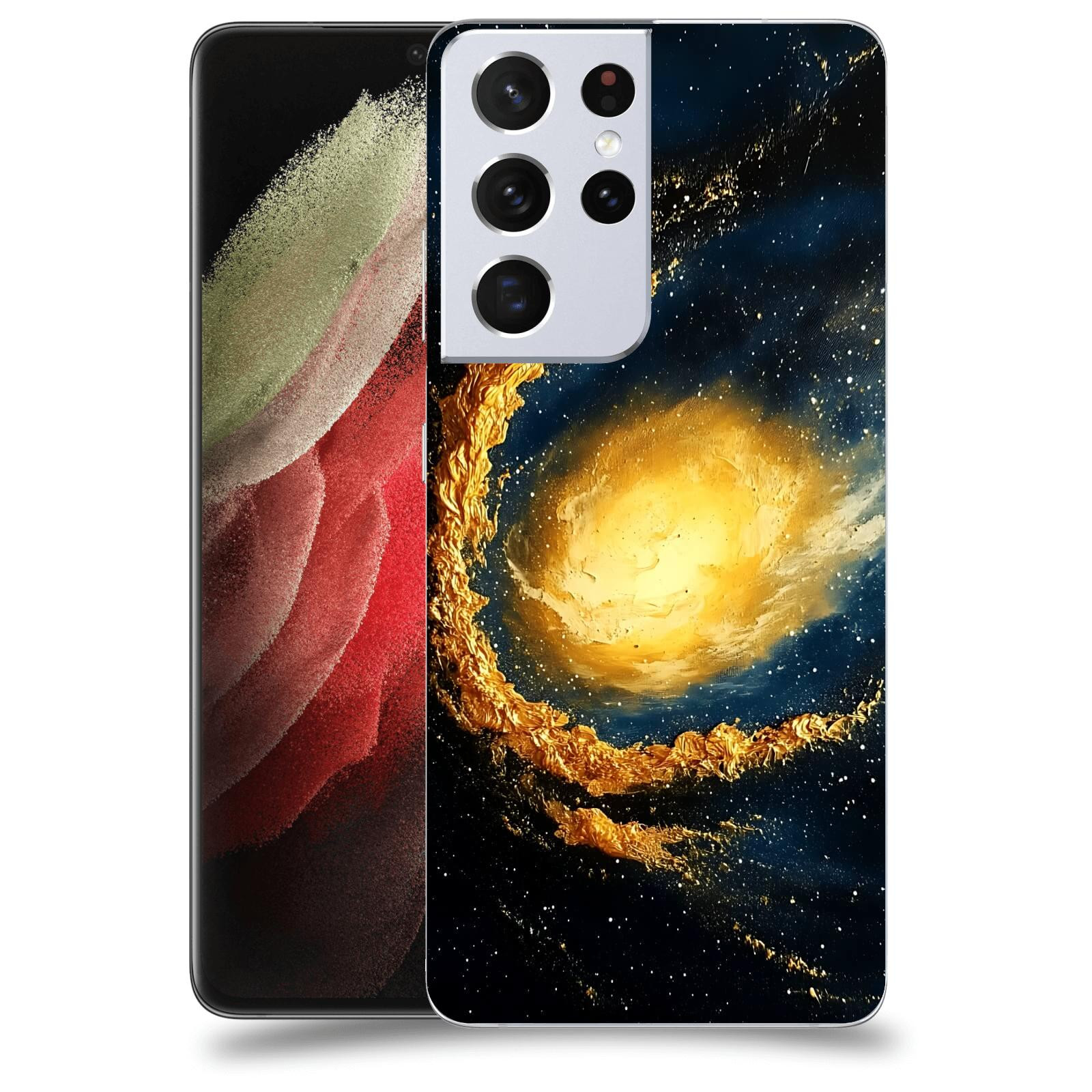 ACOVER Kryt na mobil Samsung Galaxy S21 Ultra 5G G998B - Noční obloha II