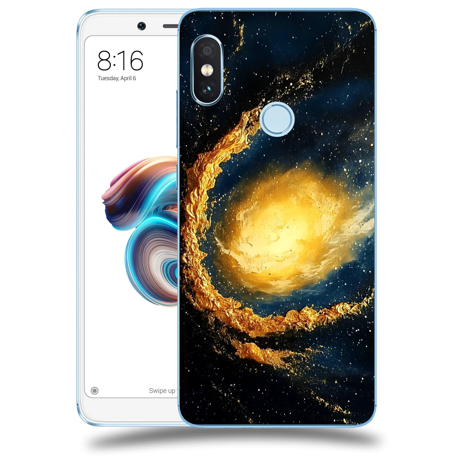 ACOVER Kryt na mobil Xiaomi Redmi Note 5 Global - Noční obloha II