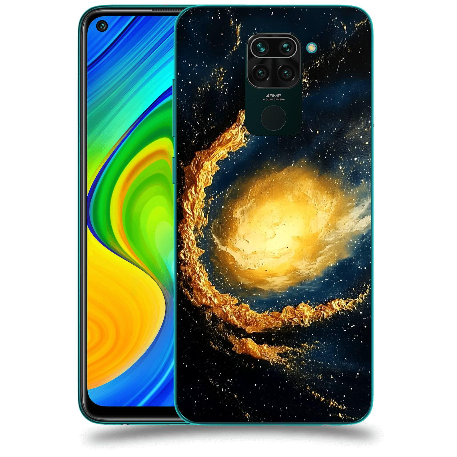 ACOVER Kryt na mobil Xiaomi Redmi Note 9 - Noční obloha II