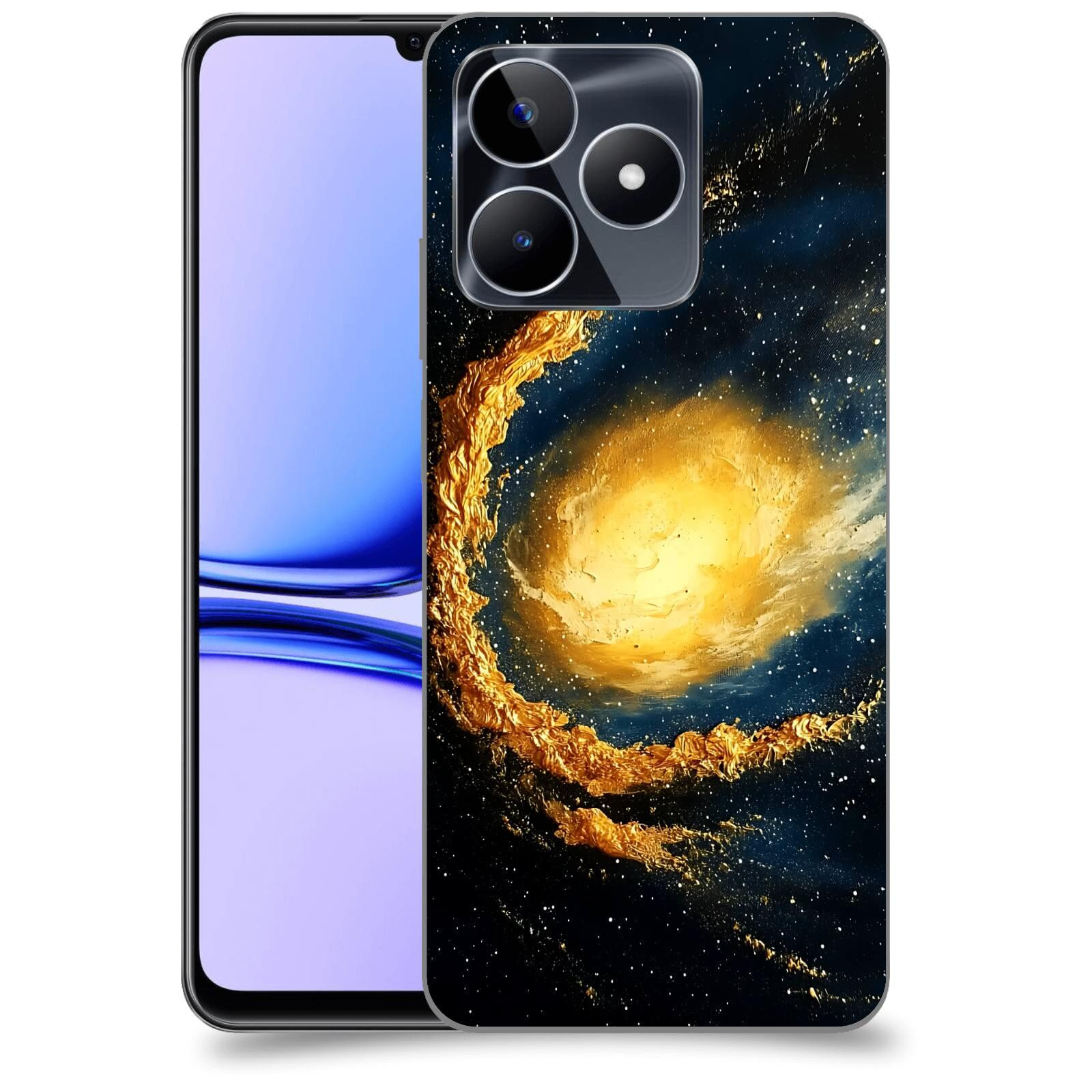 ACOVER Kryt na mobil Realme C53 - Noční obloha II