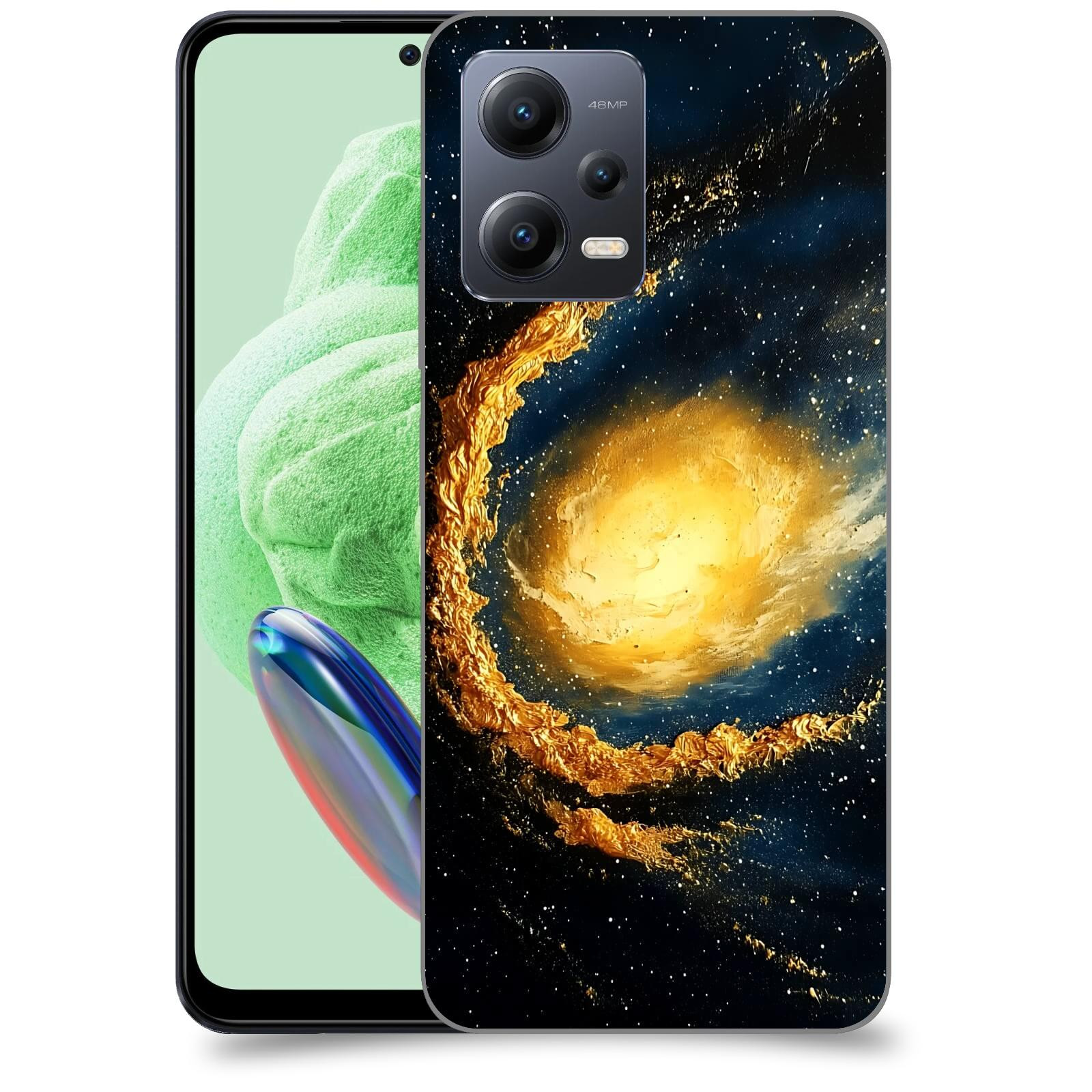 ACOVER Kryt na mobil Xiaomi Redmi Note 12 PRO 5G - Noční obloha II