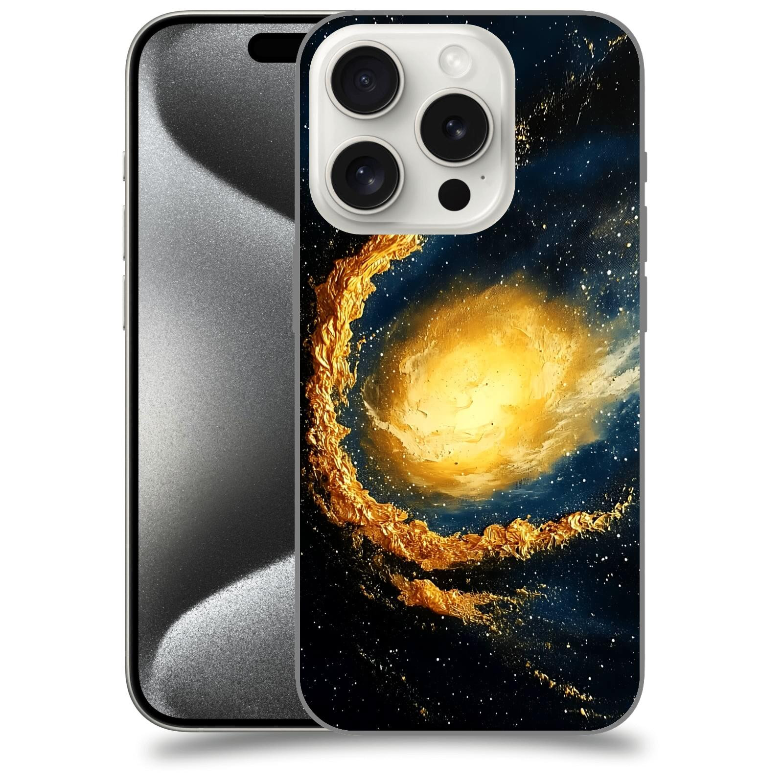 ACOVER Kryt na mobil Apple iPhone 15 pro - Noční obloha II