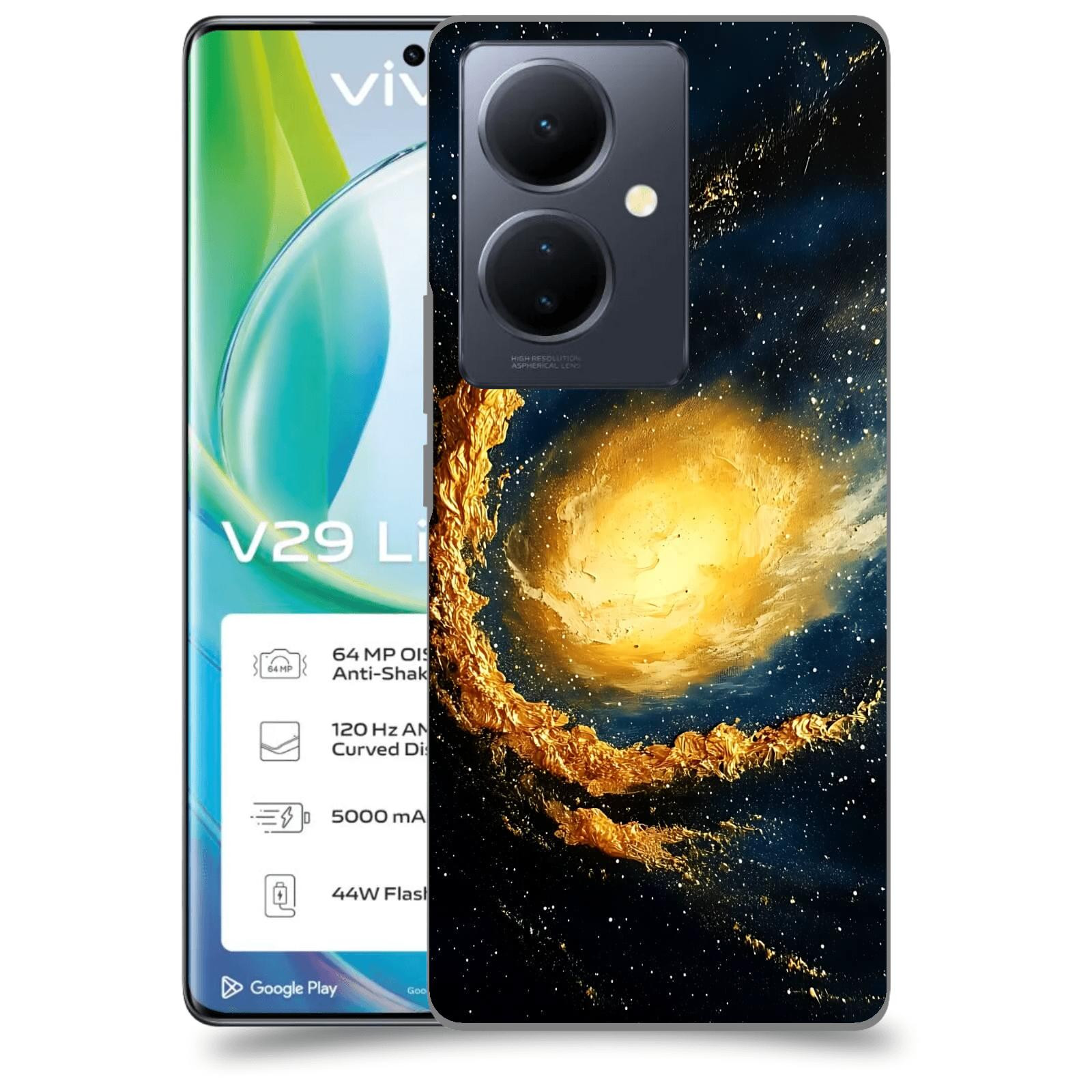 ACOVER Kryt na mobil VIVO V29 Lite 5G - Noční obloha II