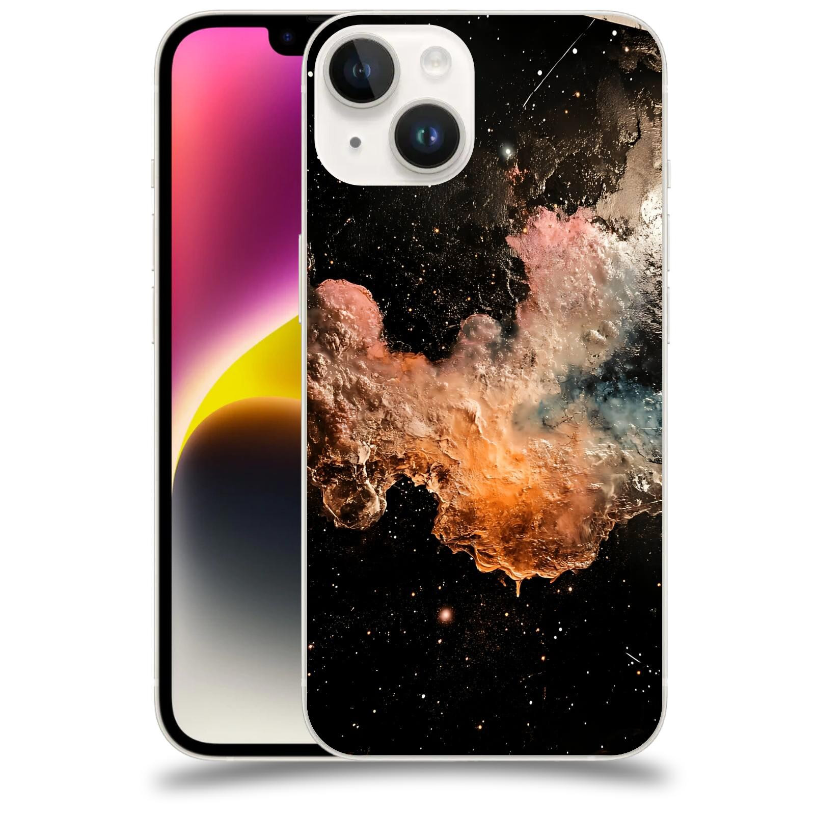 ACOVER Kryt na mobil Apple iPhone 14 - Noční obloha III