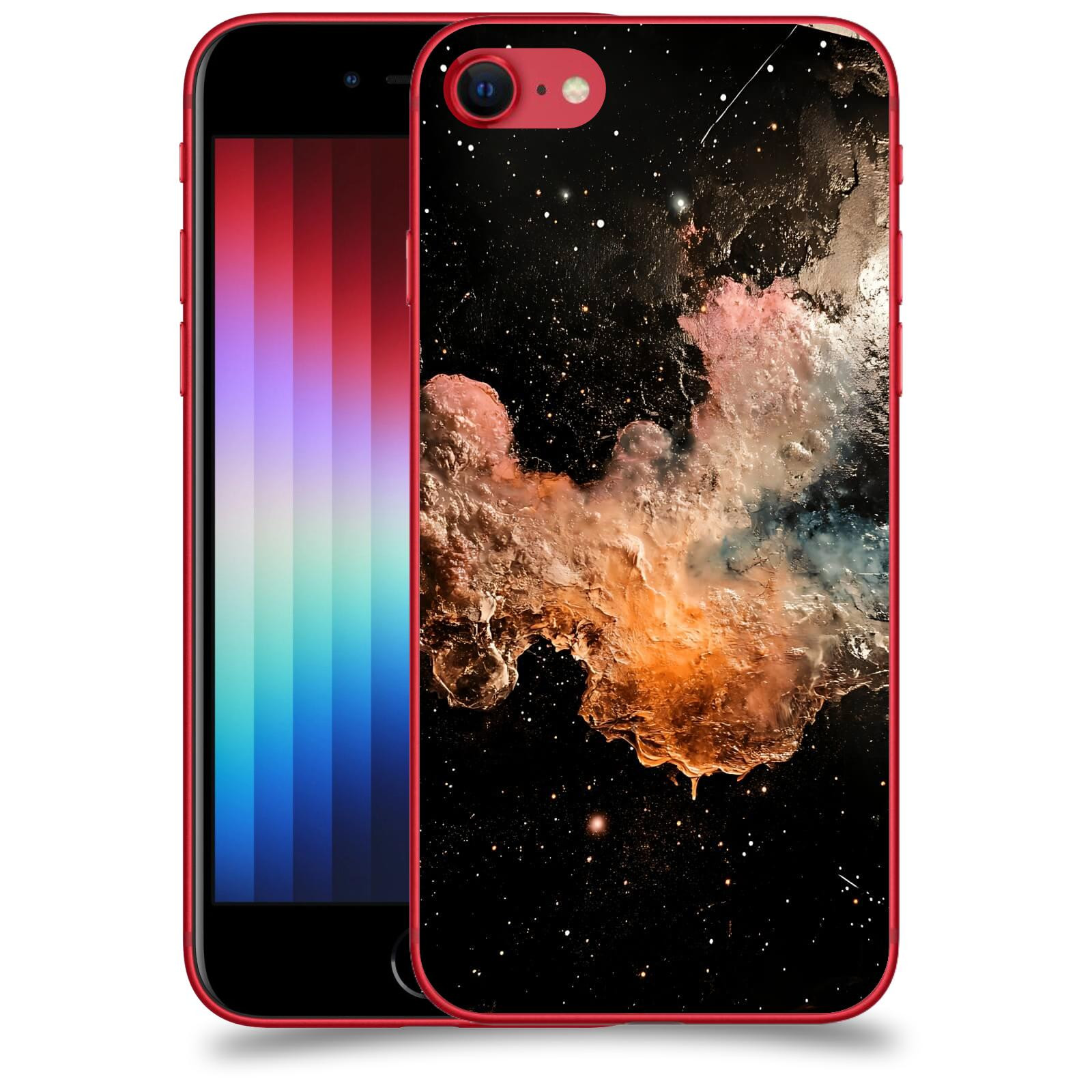 ACOVER Kryt na mobil Apple iPhone SE 2022 - Noční obloha III