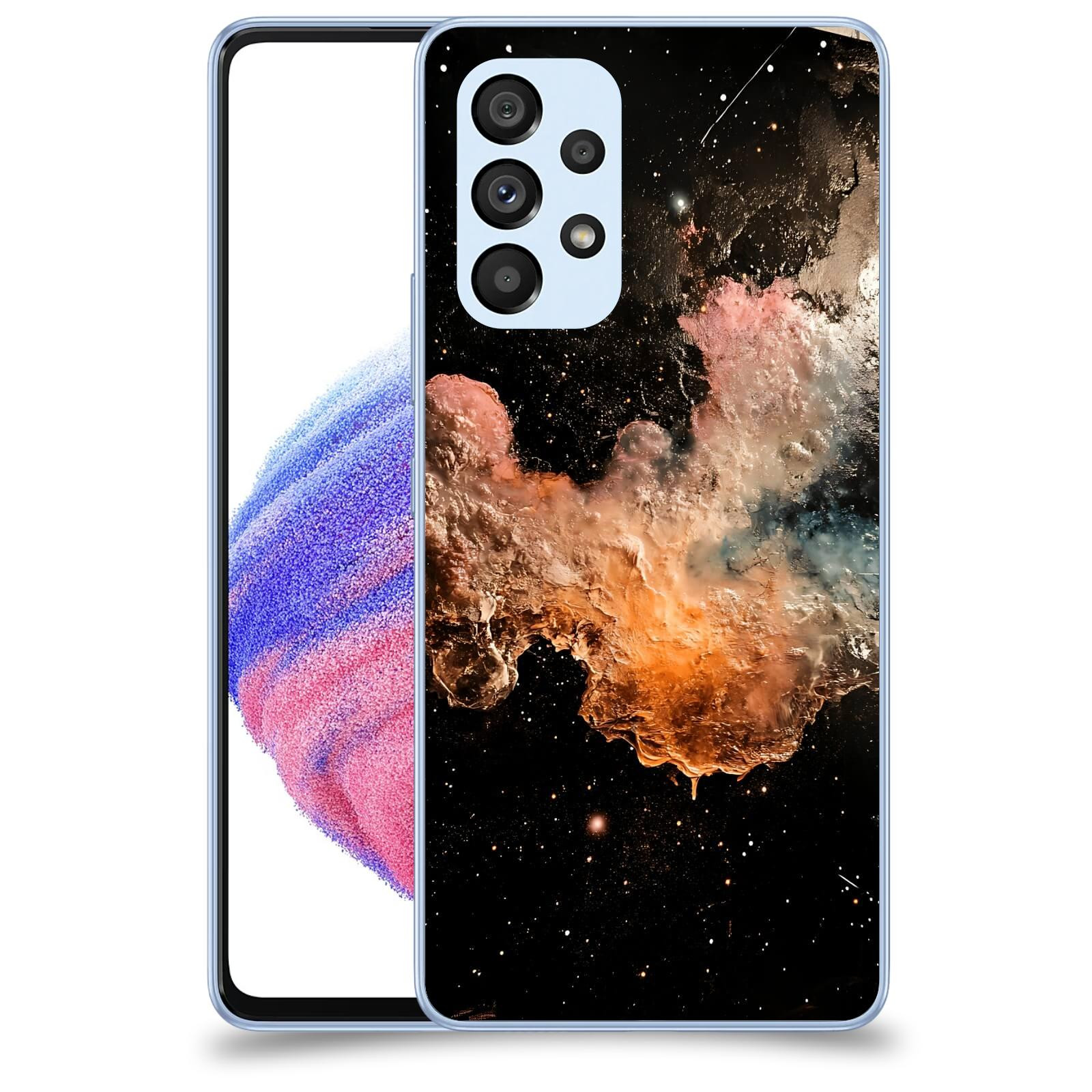 ACOVER Kryt na mobil Samsung Galaxy A32 5G A326B - Noční obloha III