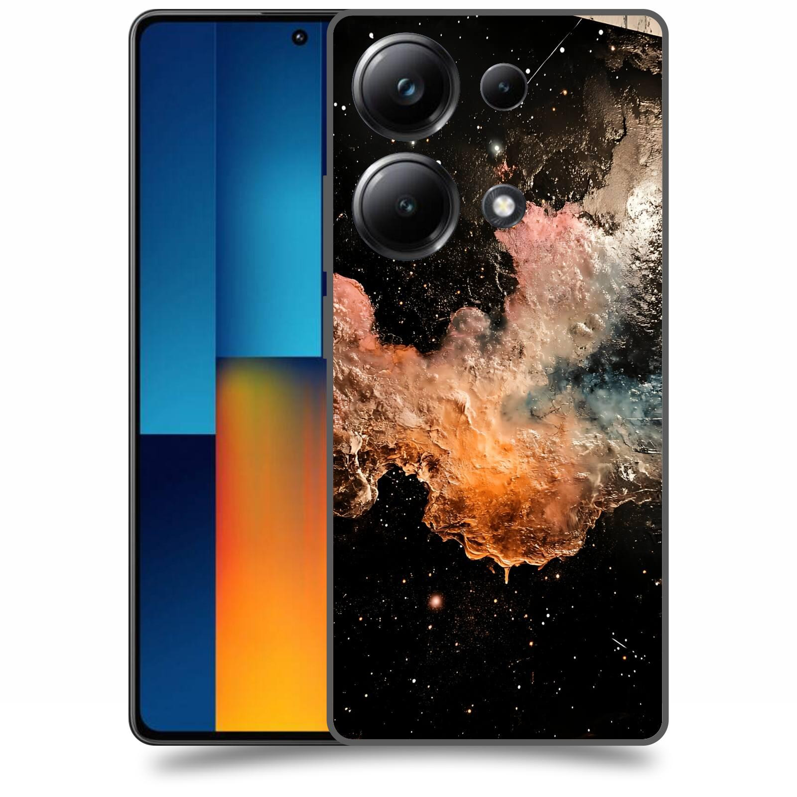 ACOVER Kryt na mobil Poco M6 - Noční obloha III