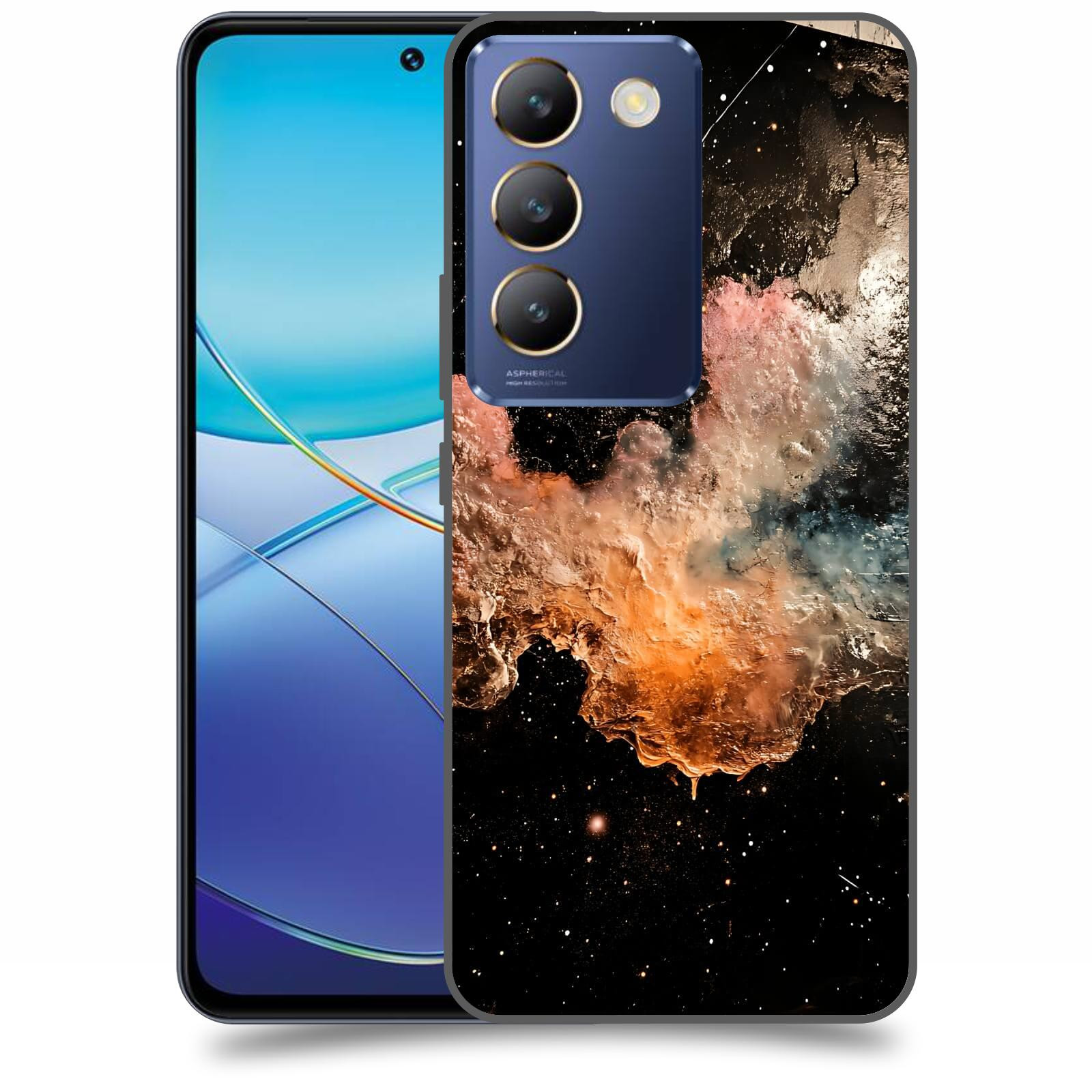 ACOVER Kryt na mobil Vivo V40SE - Noční obloha III