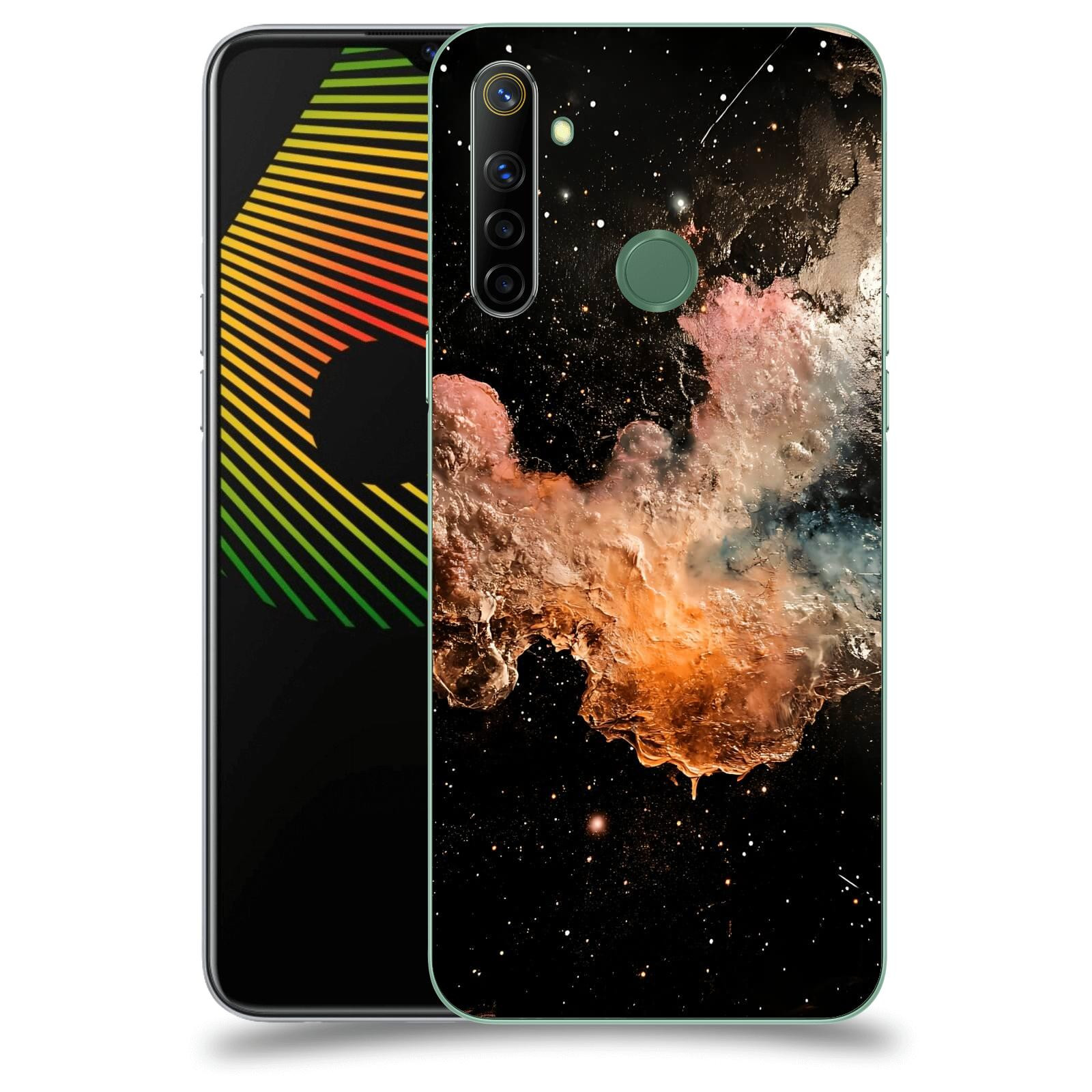ACOVER Kryt na mobil Realme 6i - Noční obloha III