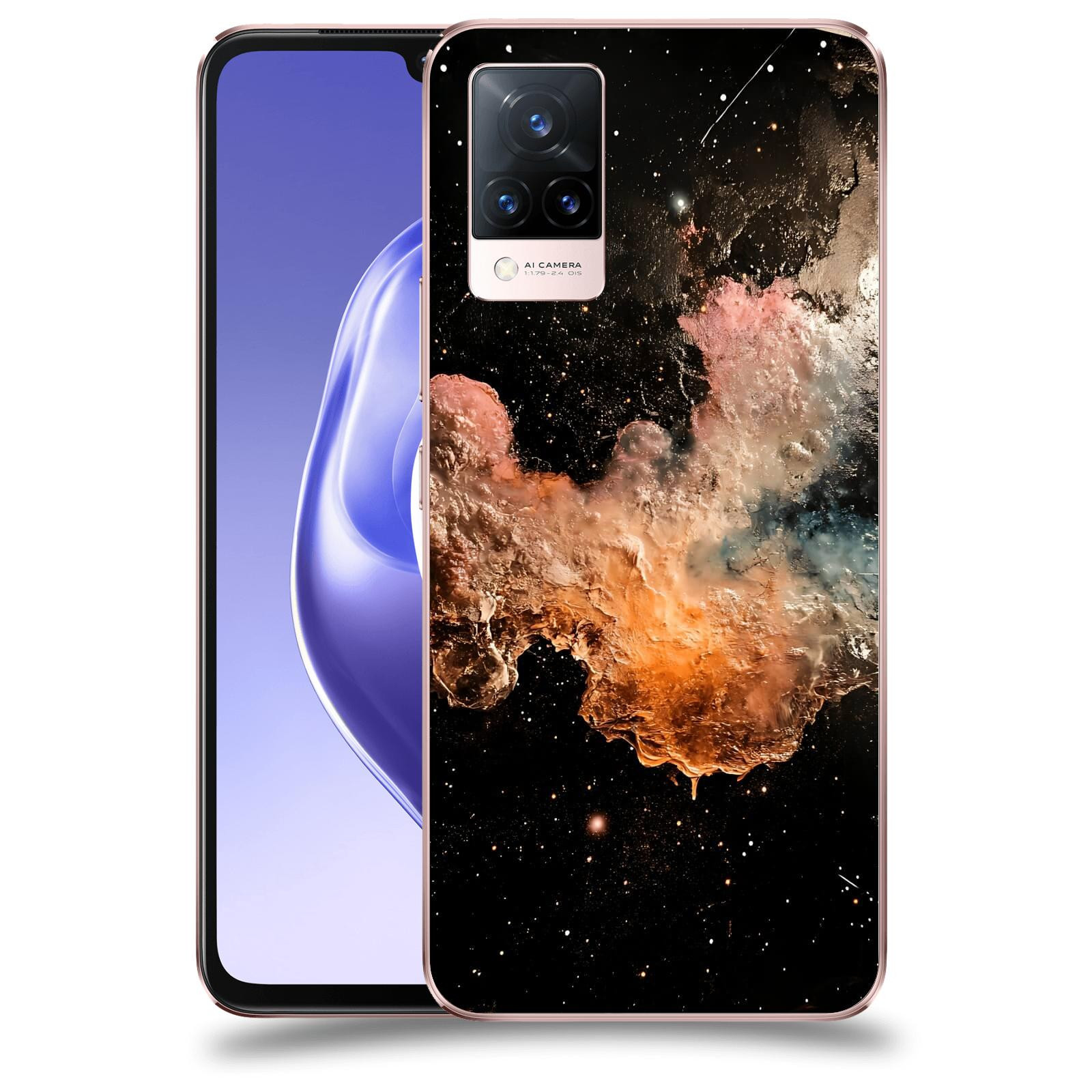 ACOVER Kryt na mobil Vivo V21 5G - Noční obloha III