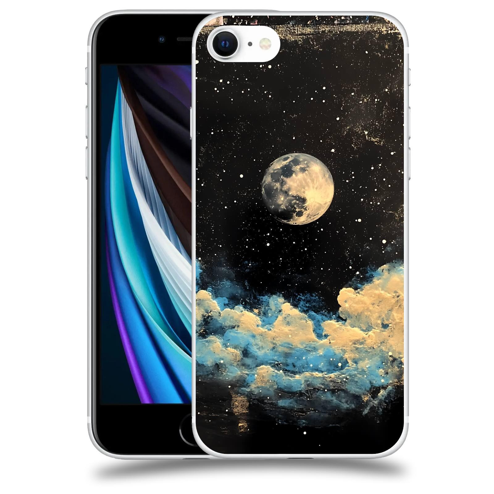 ACOVER Kryt na mobil Apple iPhone SE 2020 - Noční obloha IV