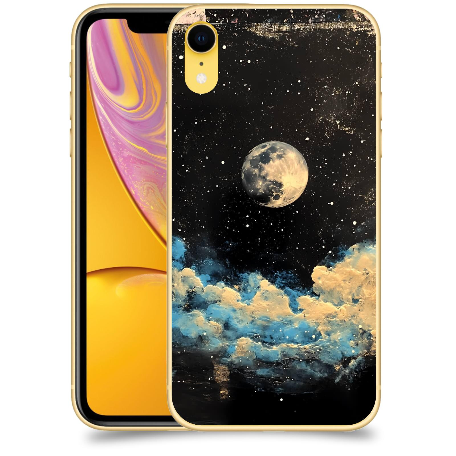 ACOVER Kryt na mobil Apple iPhone XR - Noční obloha IV