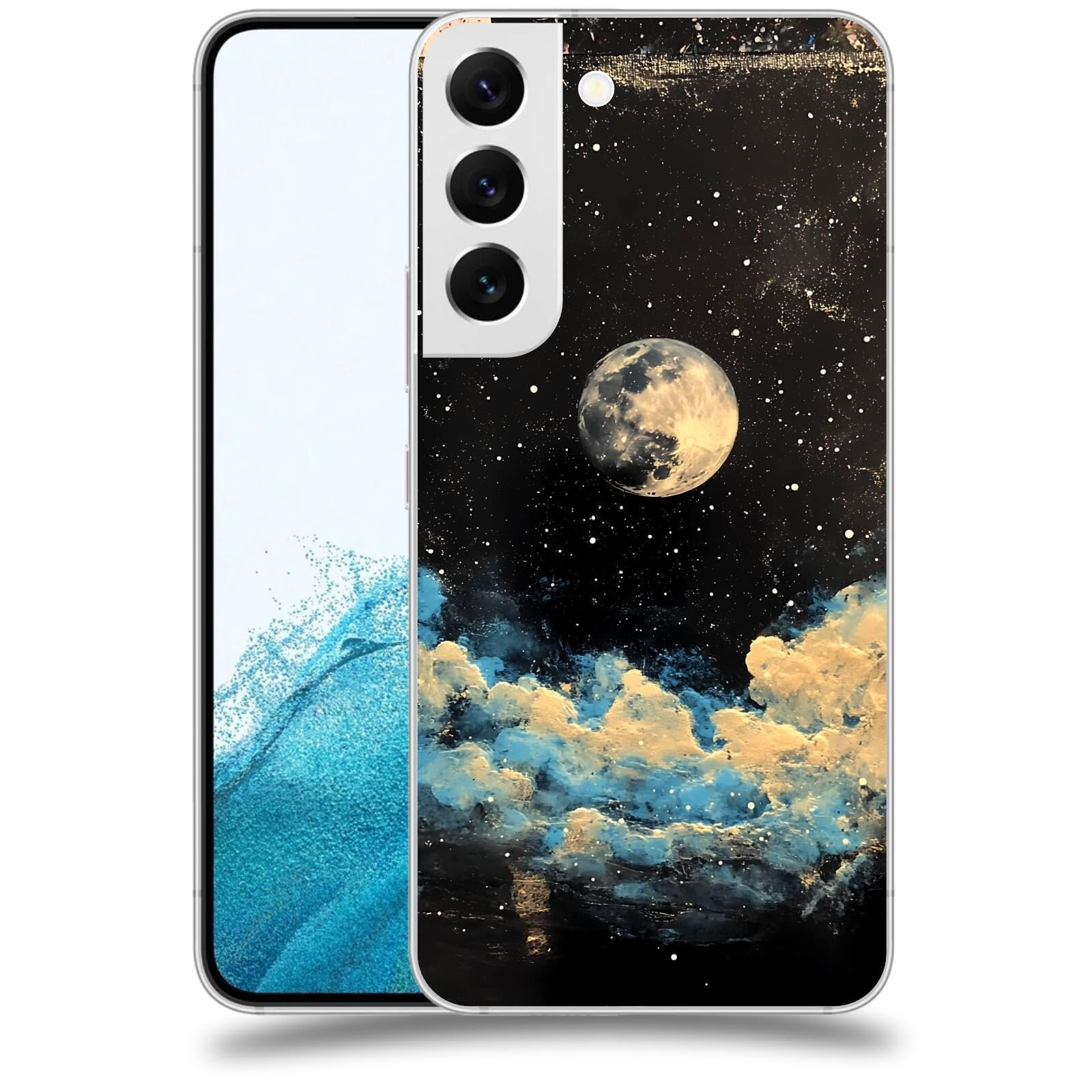 ACOVER Kryt na mobil Samsung Galaxy S22 5G - Noční obloha IV