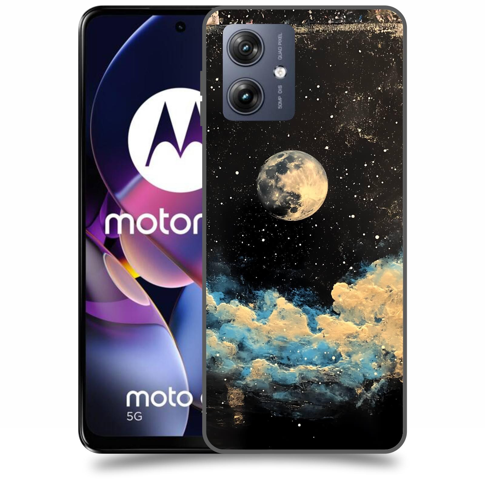 ACOVER Kryt na mobil Motorola Moto G54 5G - Noční obloha IV